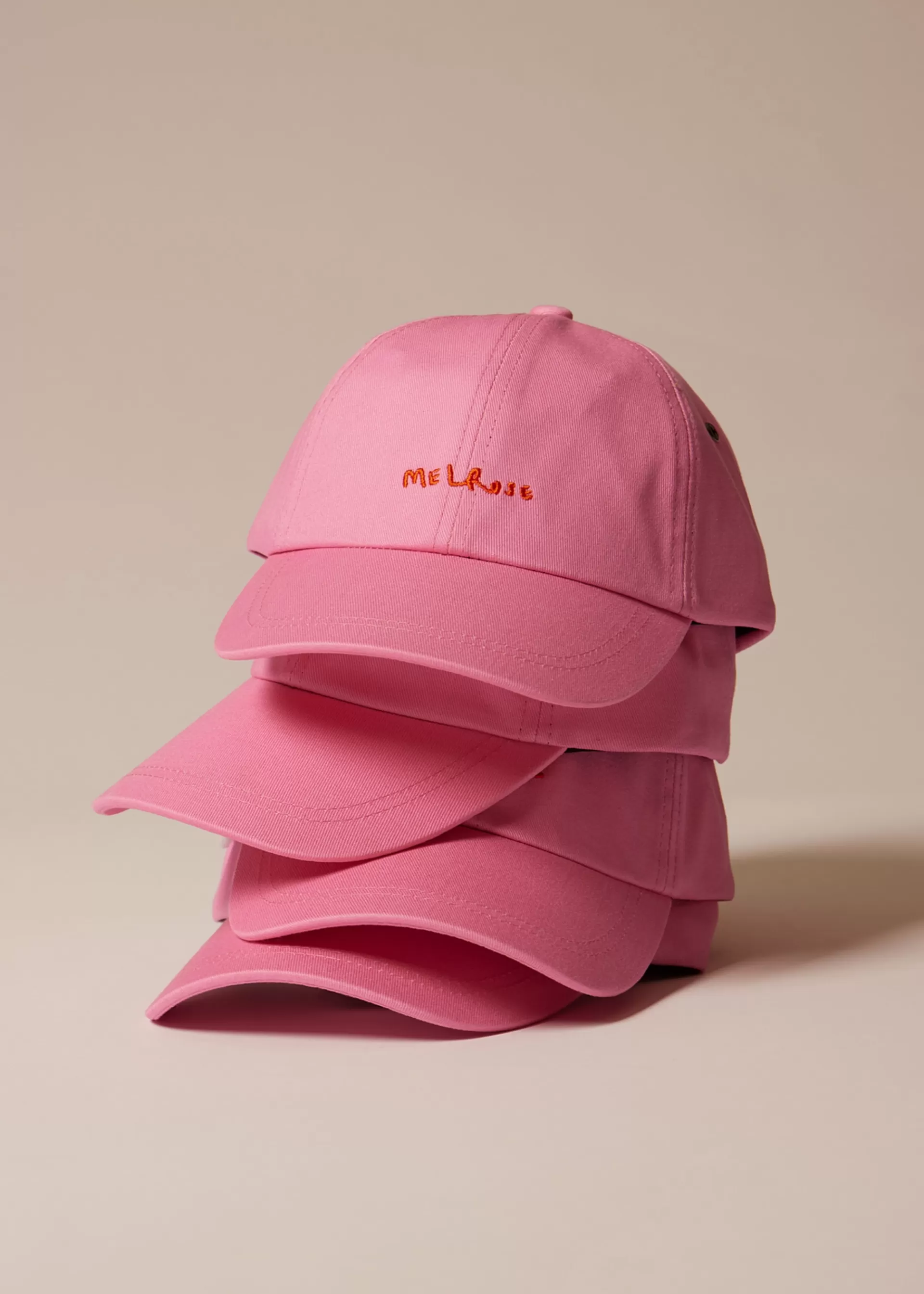 Pink 'Melrose' Embroidered Cap>Paul Smith Best Sale