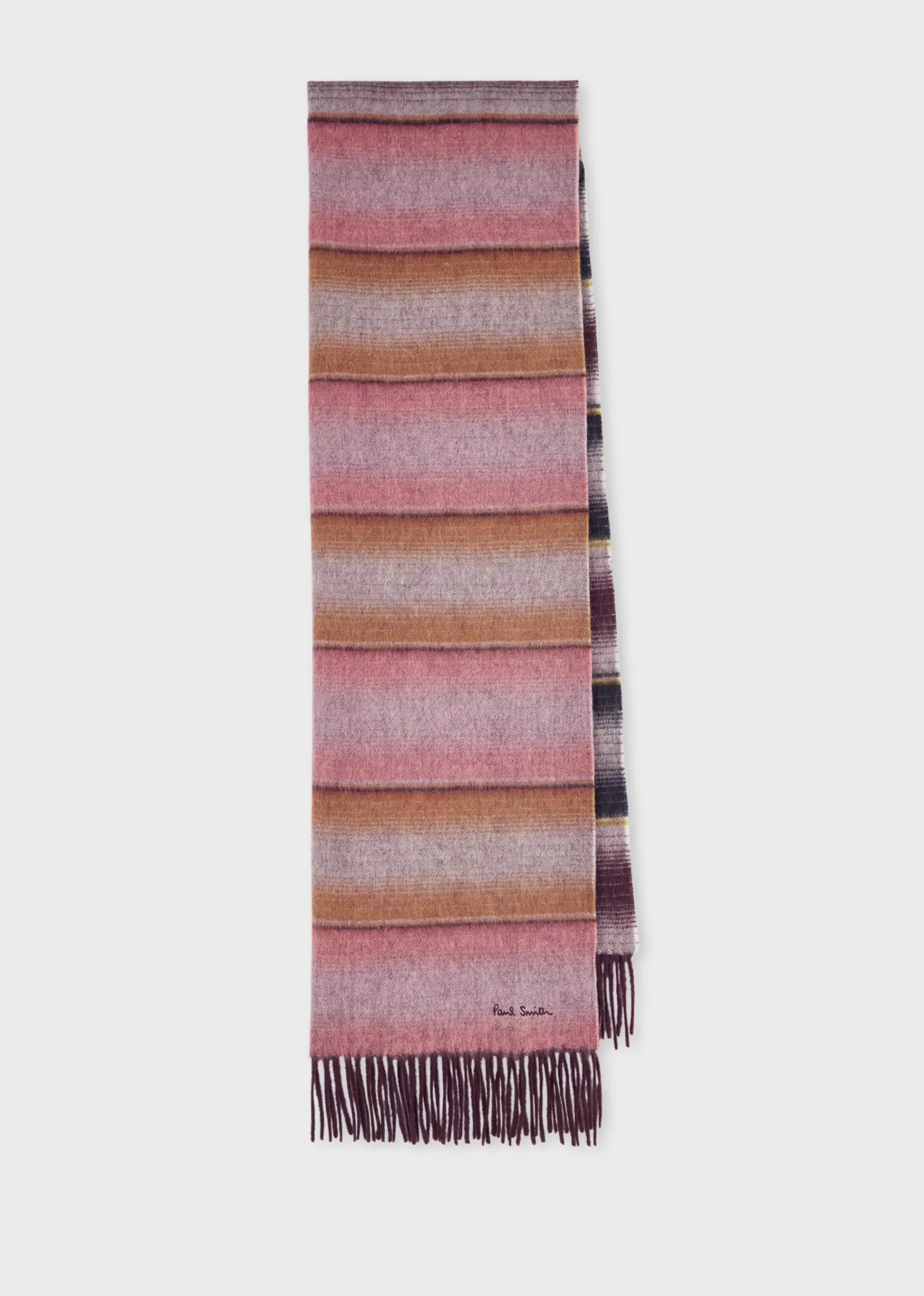 Stripe Wool Scarf>Paul Smith Cheap