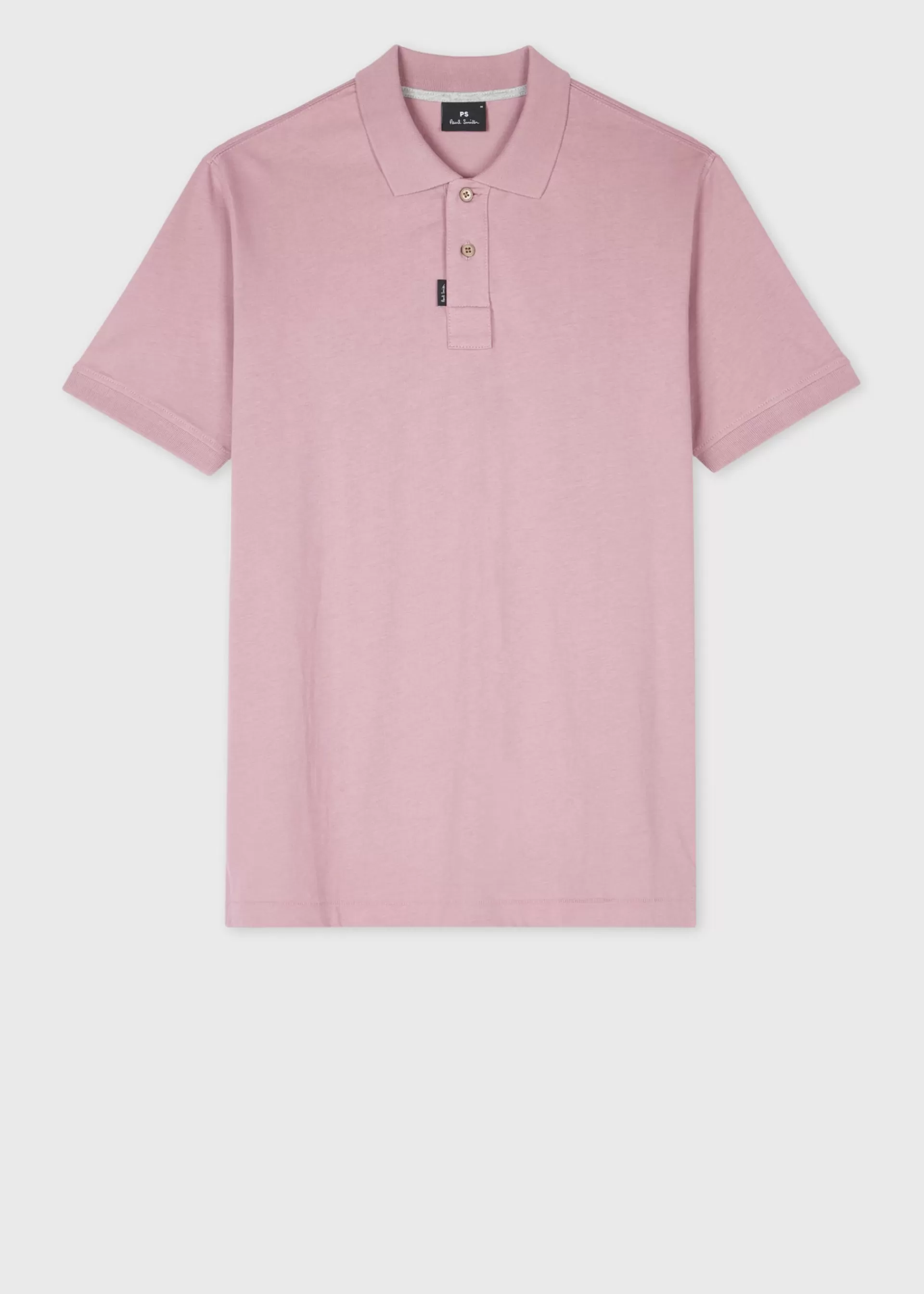 Powder Pink Organic Cotton Polo Shirt>Paul Smith Hot