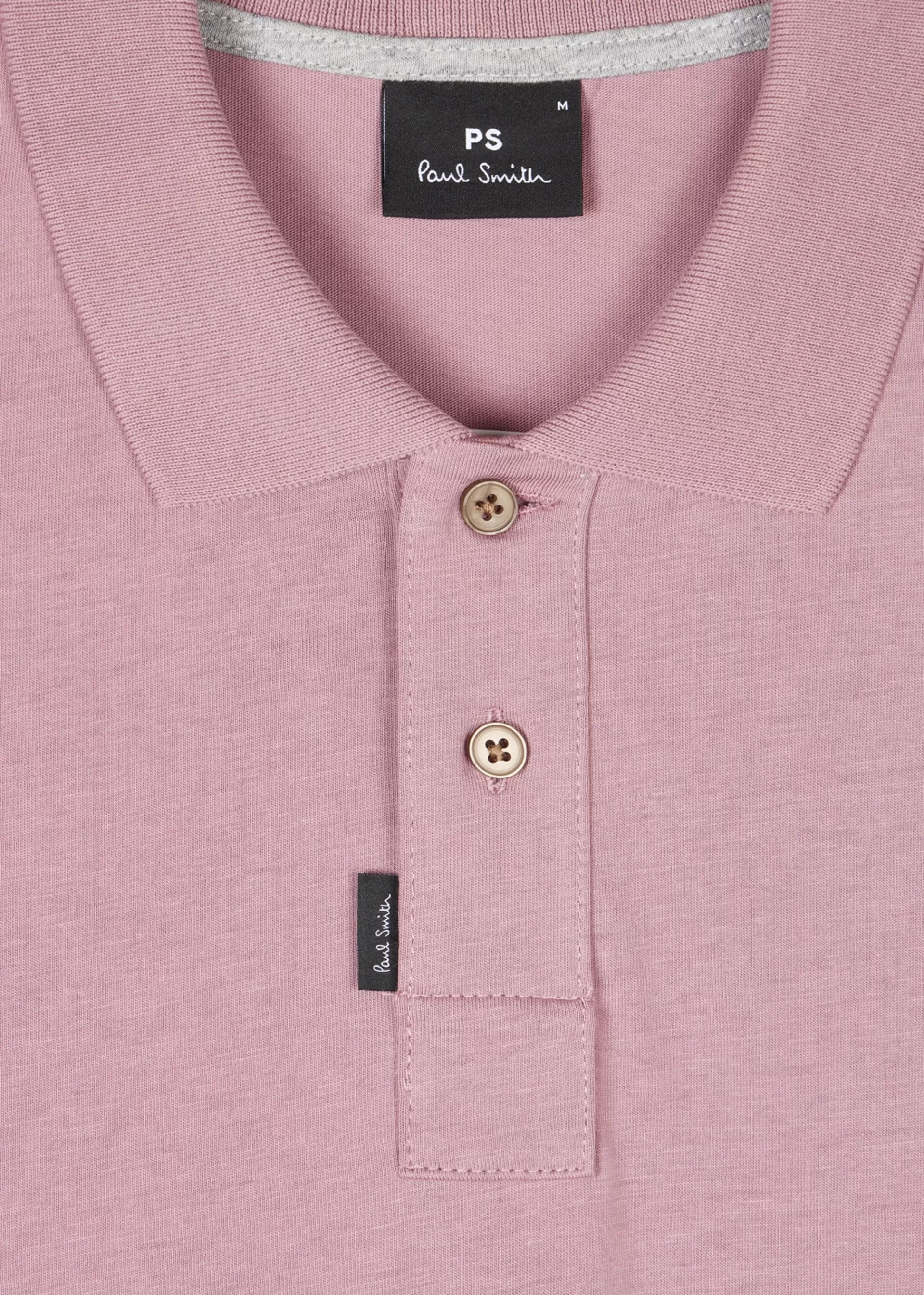 Powder Pink Organic Cotton Polo Shirt>Paul Smith Hot