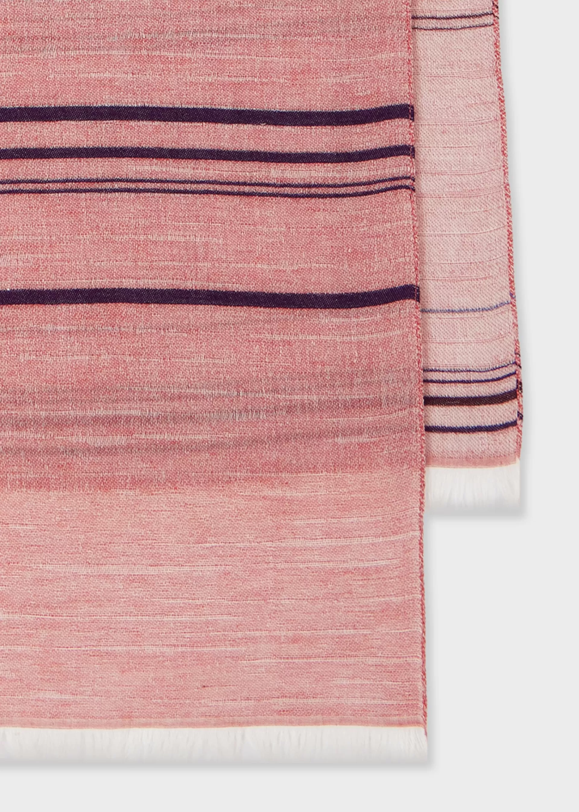 Cotton-Blend Thin Stripe Scarf>Paul Smith Fashion