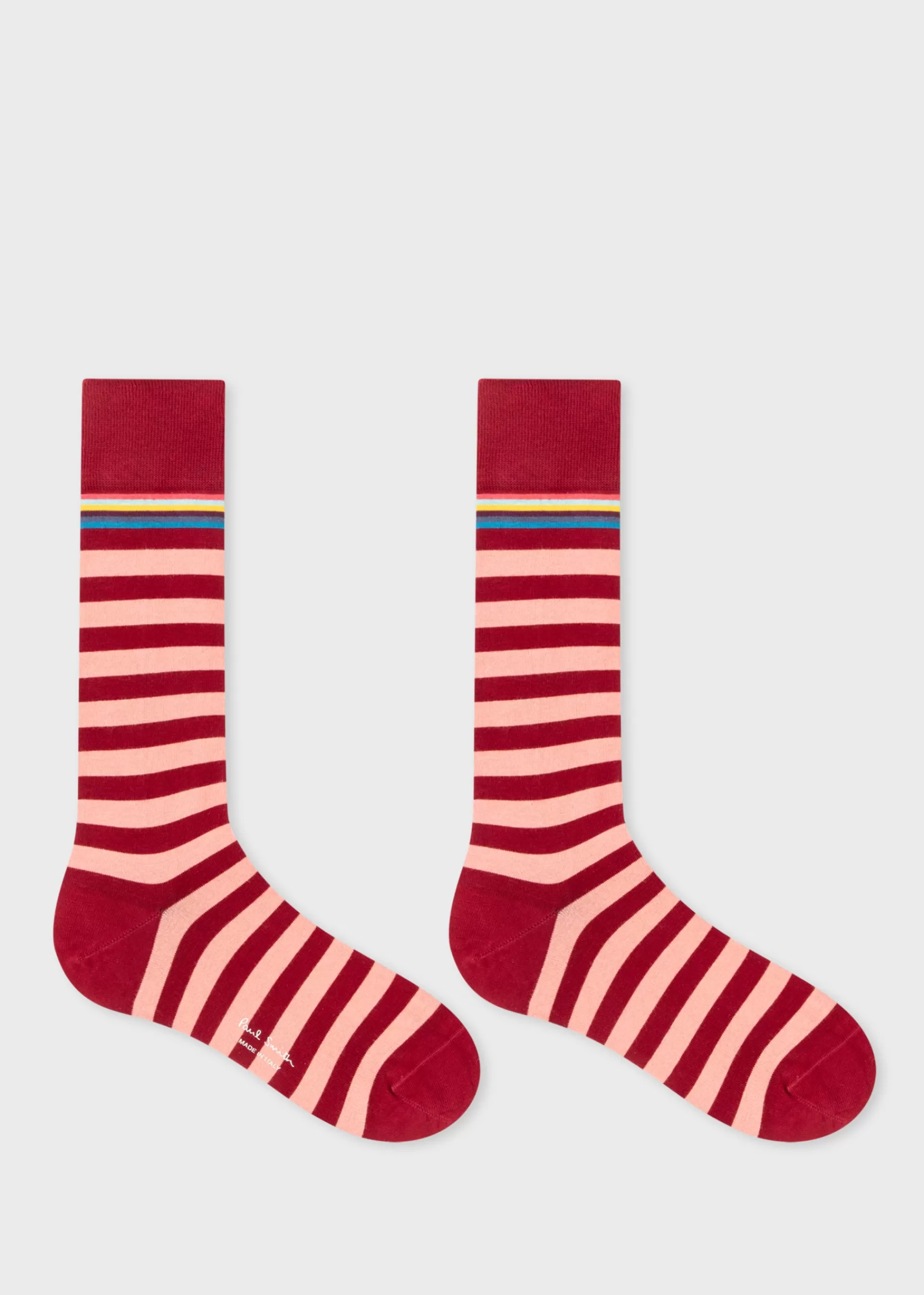 Polka Dot Stripe Socks Two Pack>Paul Smith Shop