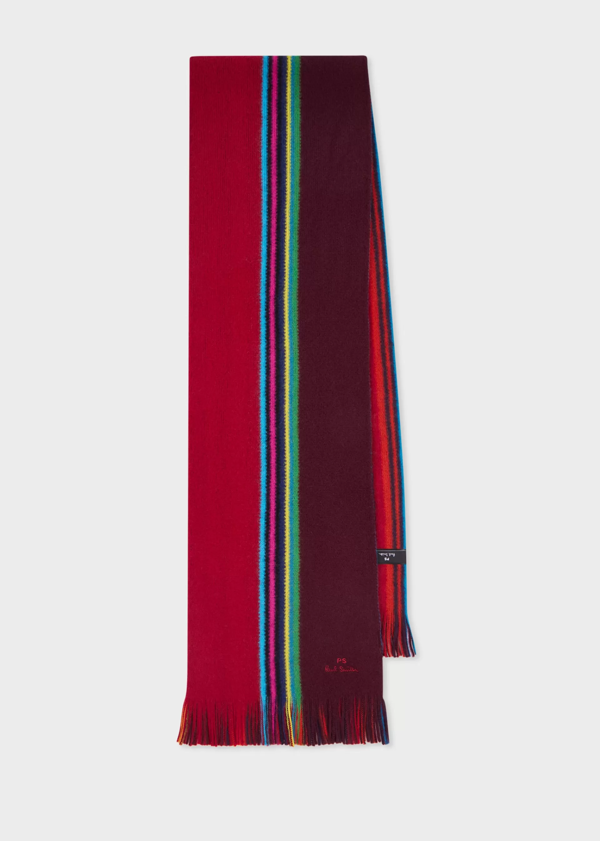 Reversible 'Sports Stripe' Scarf>Paul Smith Cheap