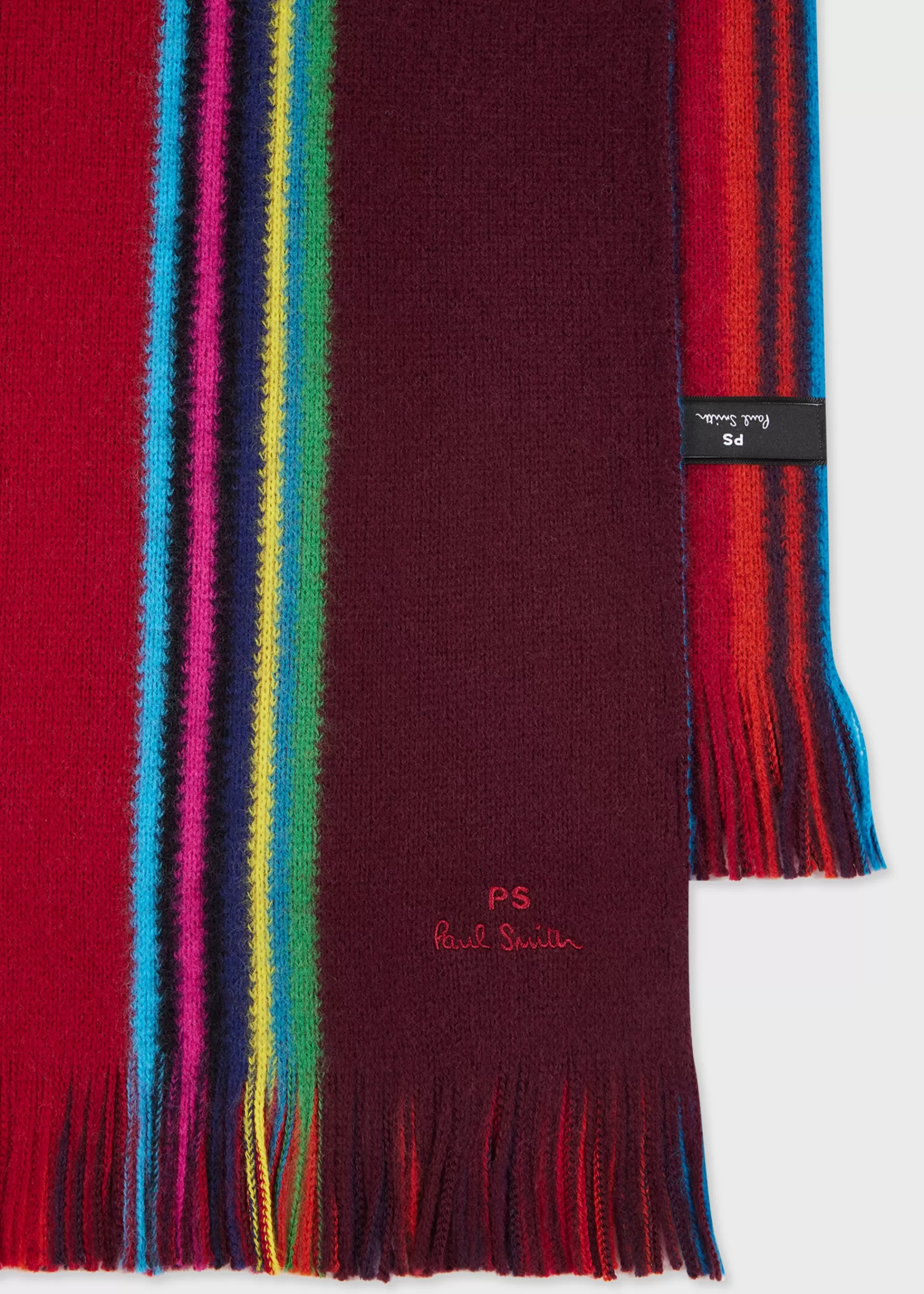 Reversible 'Sports Stripe' Scarf>Paul Smith Cheap