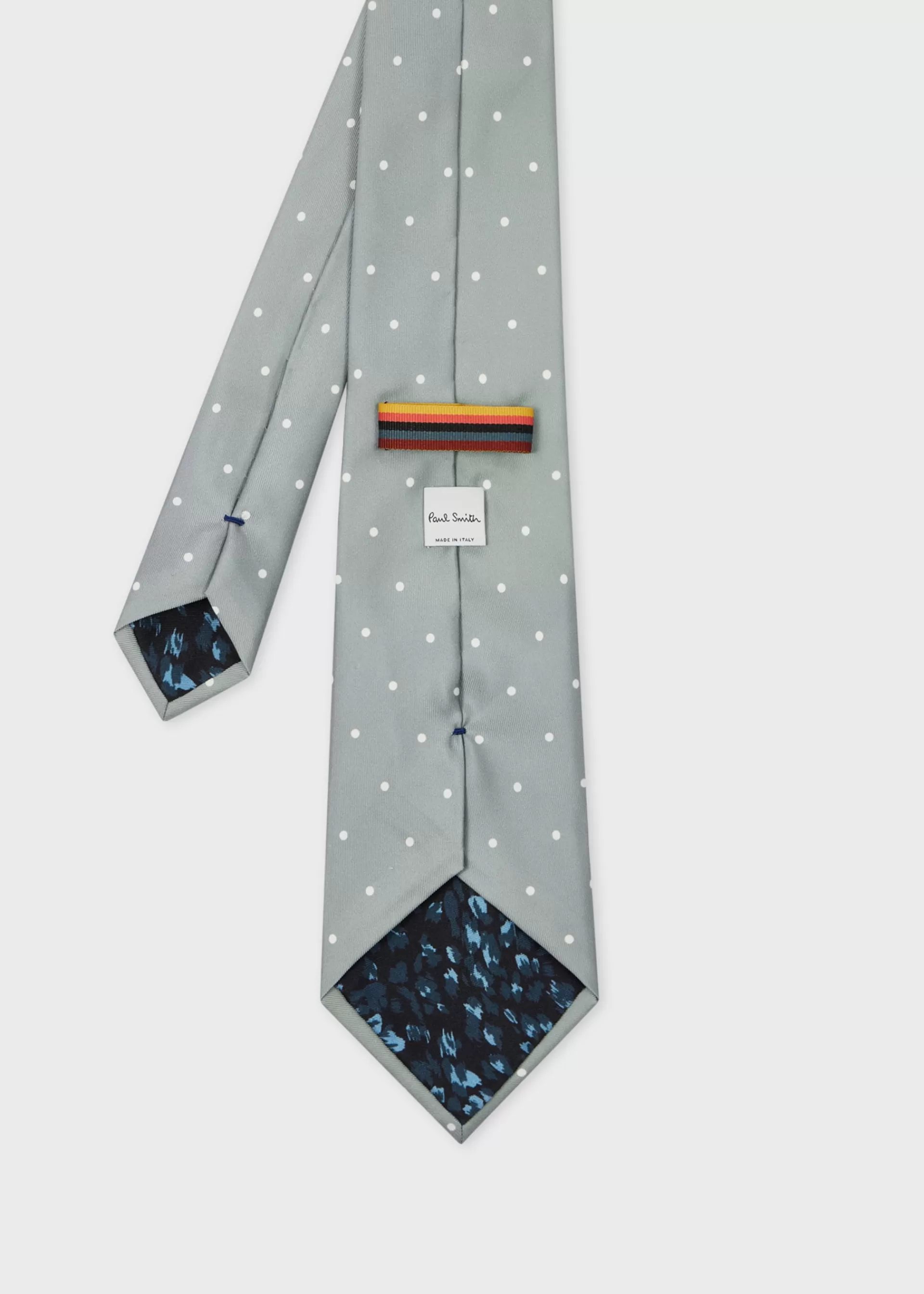 Sage Green Polka Dot Tie>Paul Smith Best Sale