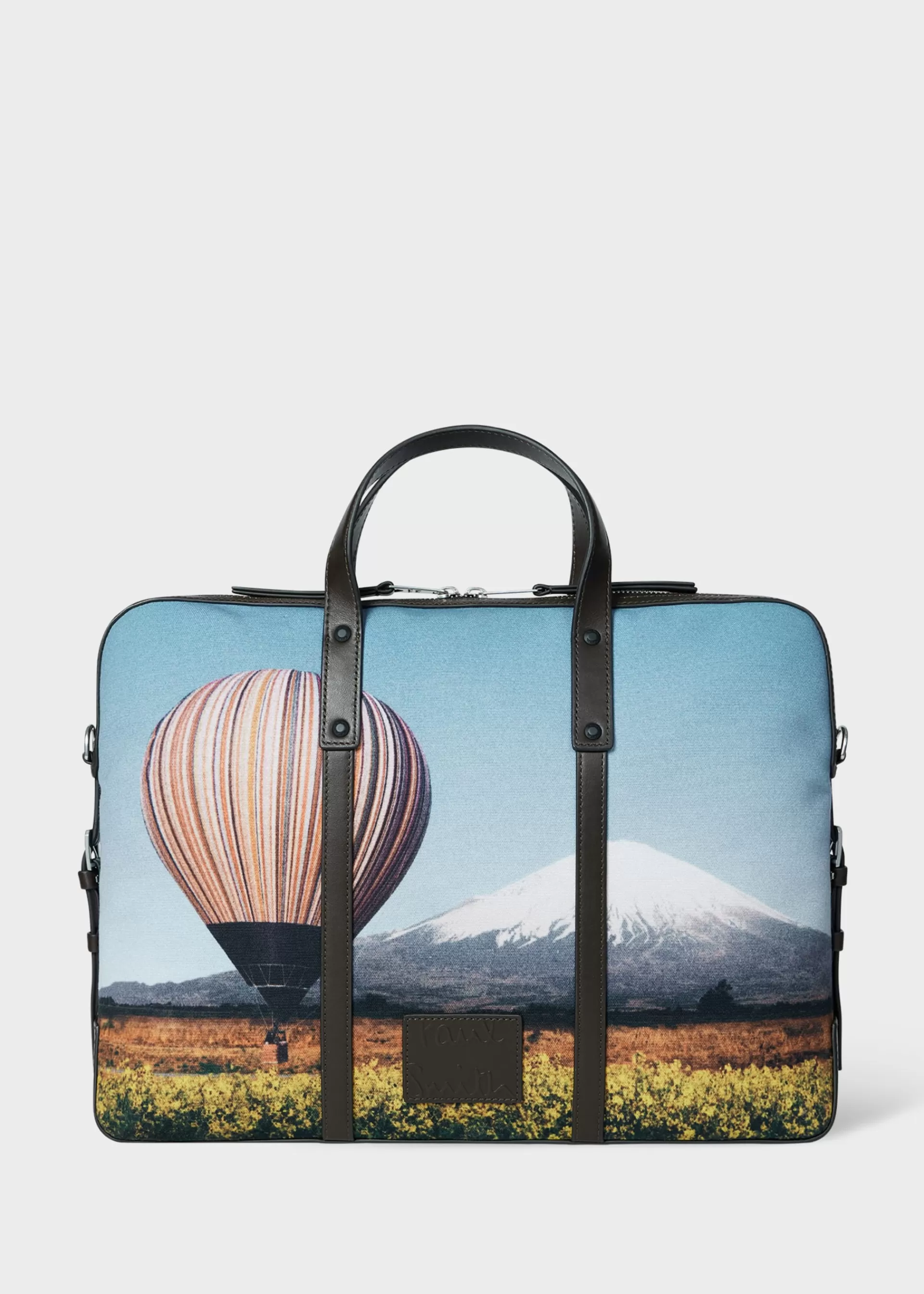 Signature Stripe Balloon Mount Fuji' Folio>Paul Smith Sale