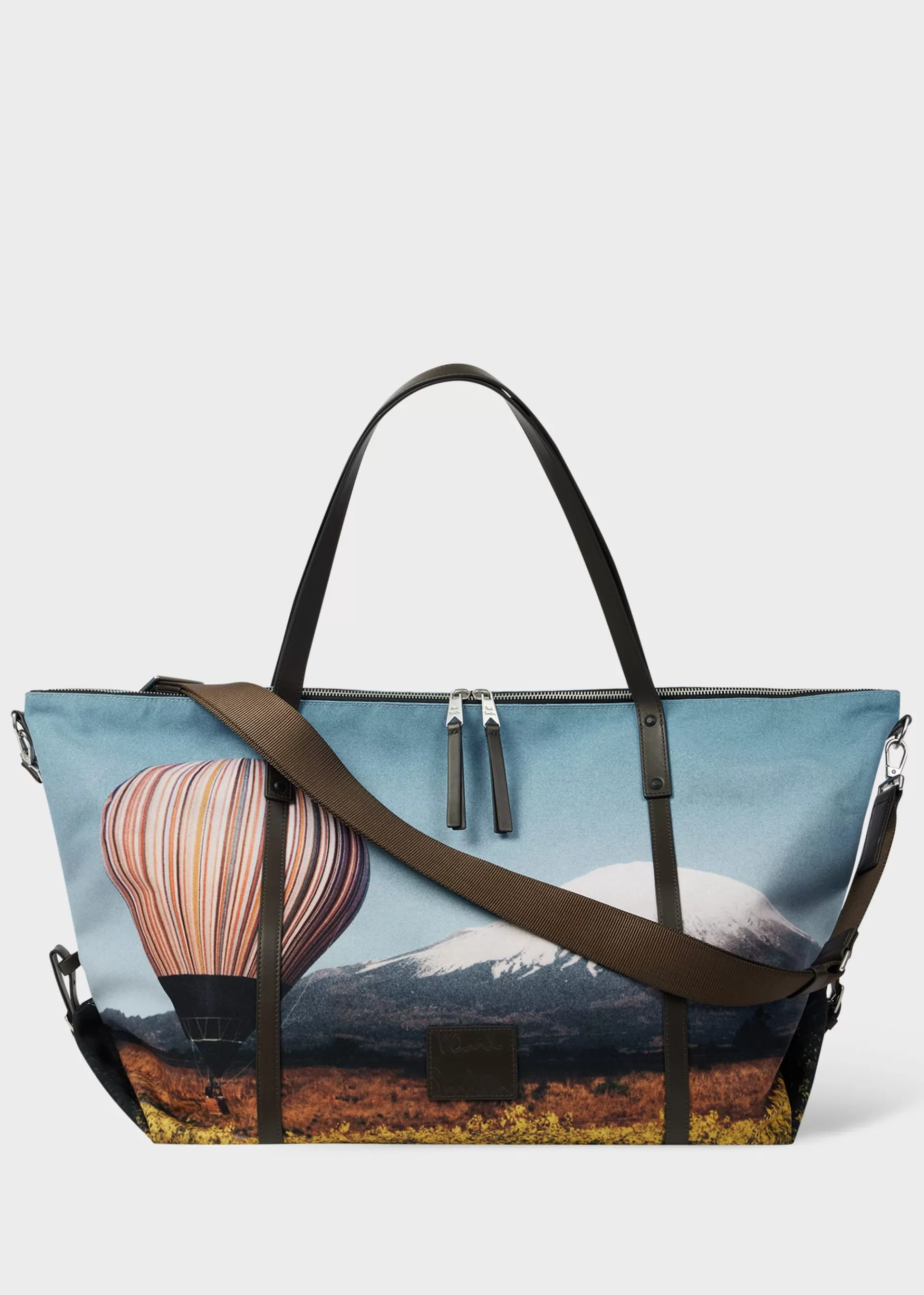 Signature Stripe Balloon Mount Fuji' Holdall>Paul Smith Cheap