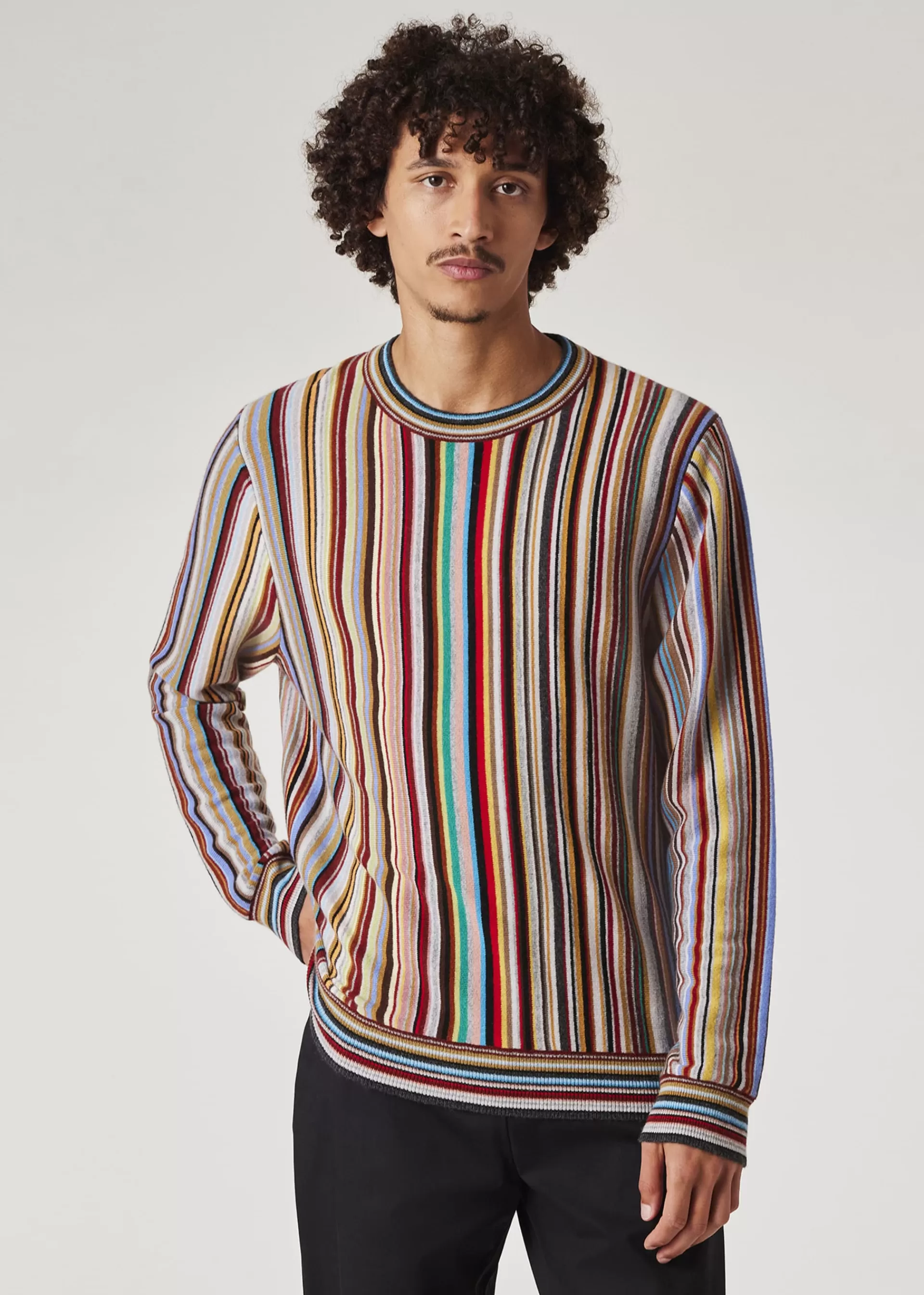 Signature Stripe' Cashmere Sweater>Paul Smith Online