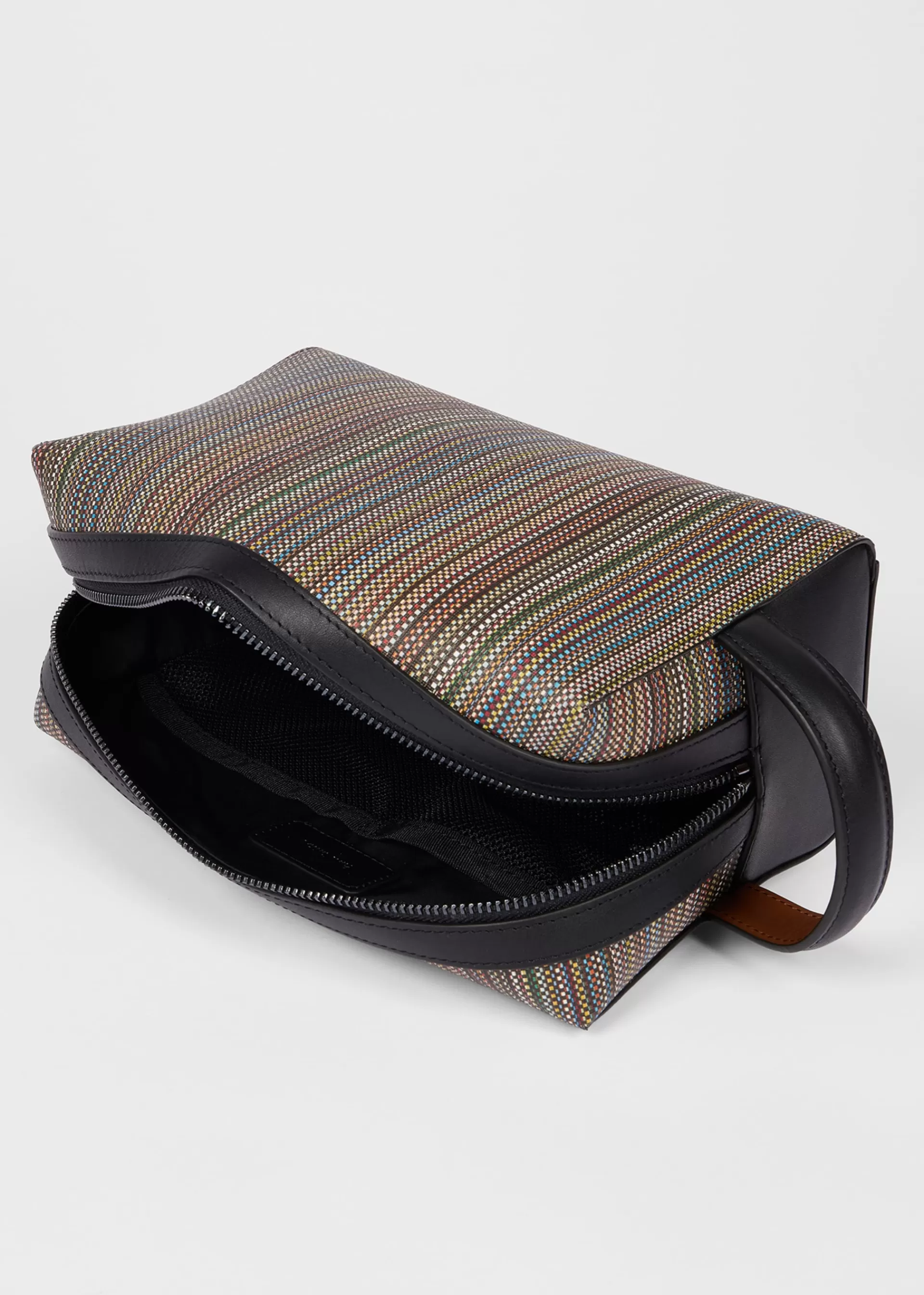Signature Stripe' Coated Canvas Wash Bag>Paul Smith Cheap