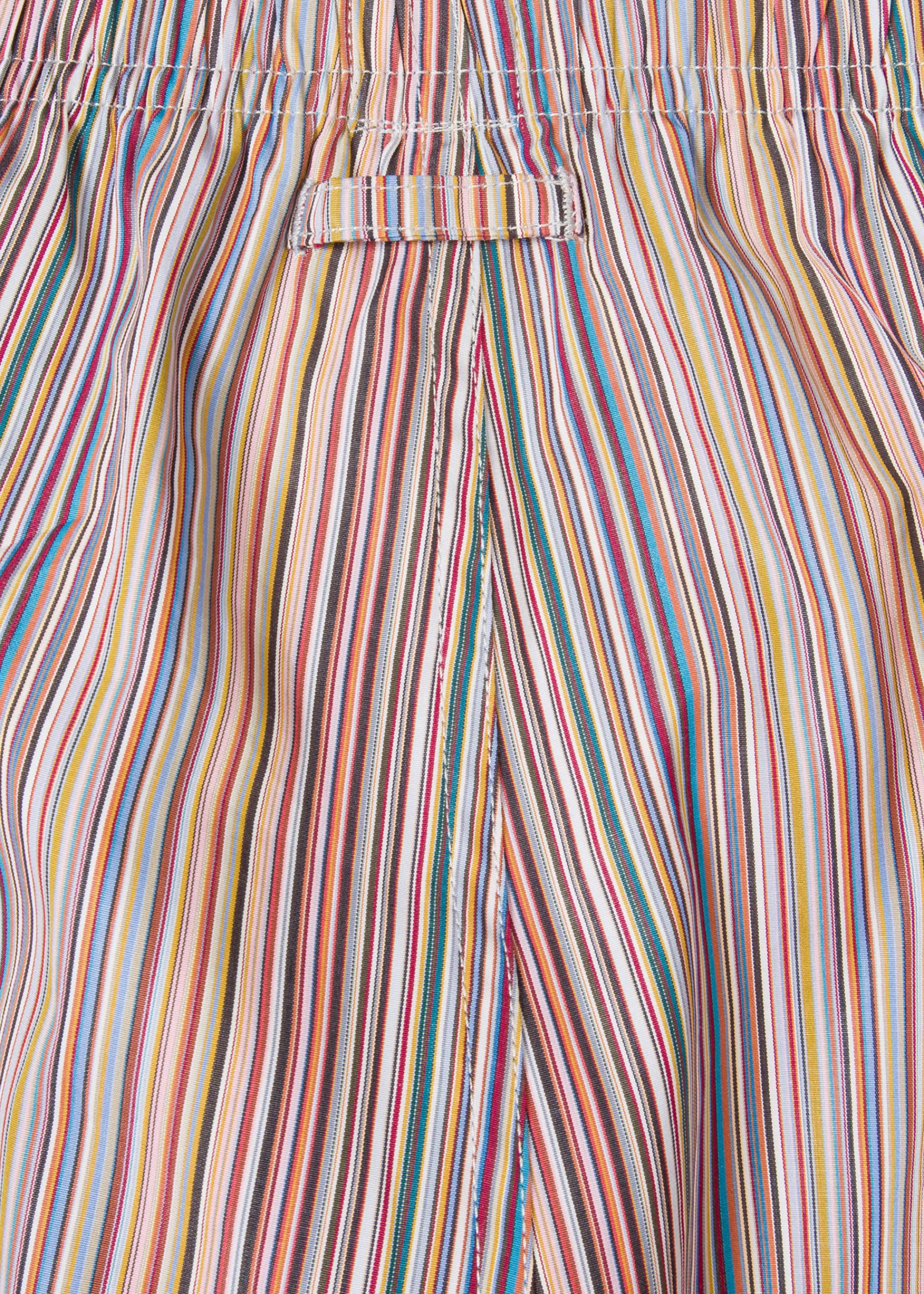 Signature Stripe' Cotton Pyjama Set With Navy Trims Gift Box Set>Paul Smith Cheap