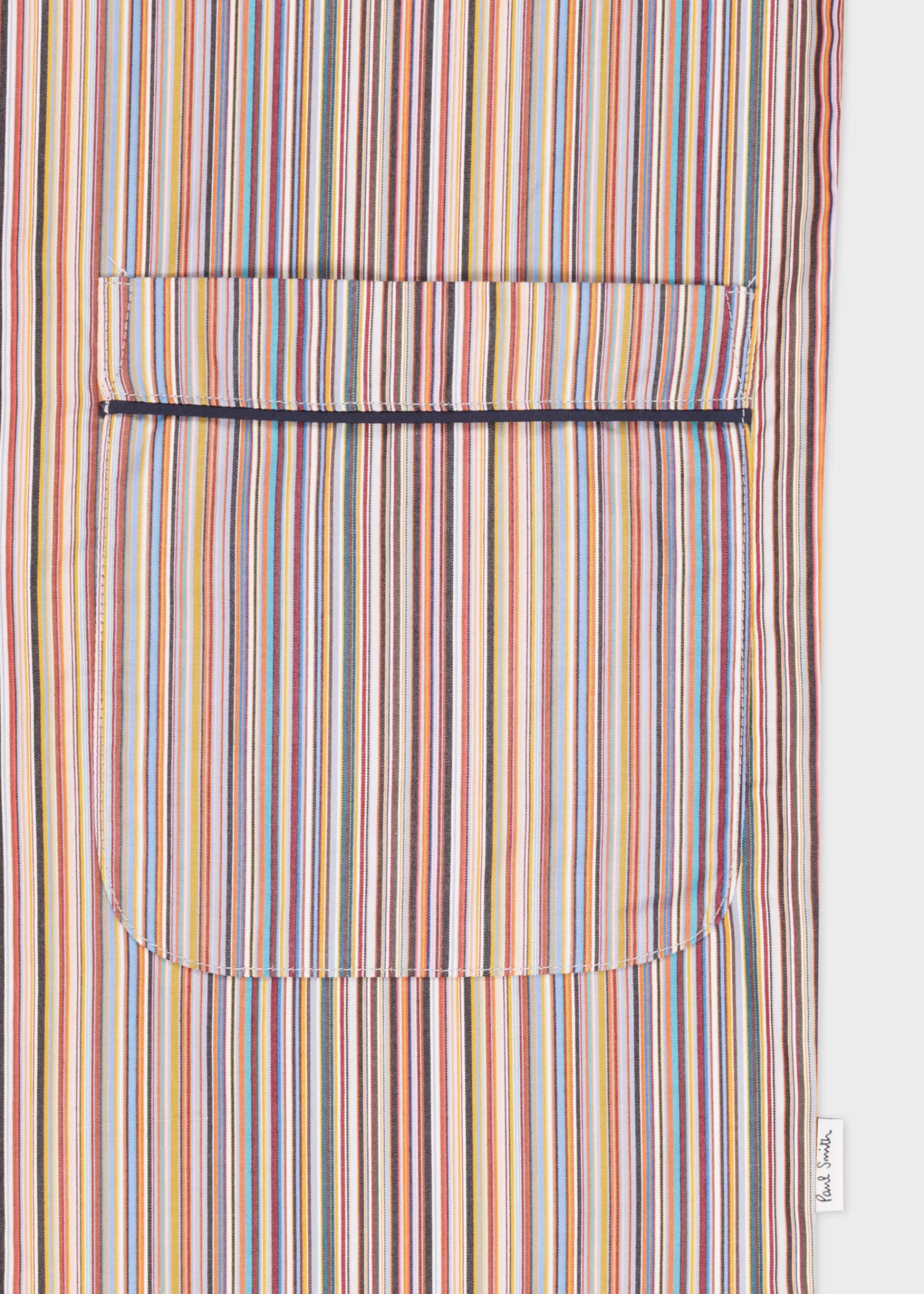 Signature Stripe' Cotton Pyjama Set With Navy Trims Gift Box Set>Paul Smith Cheap
