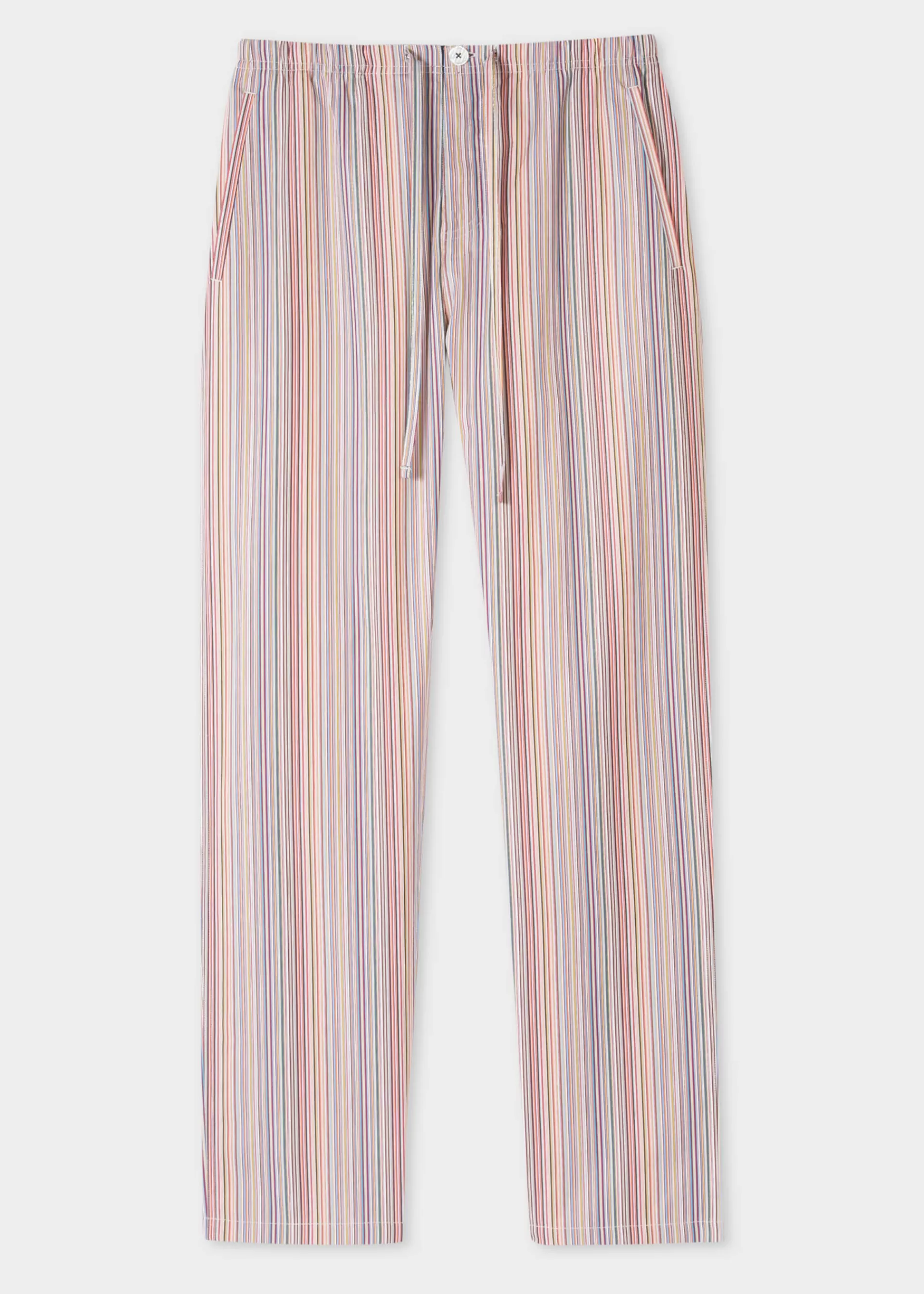 Signature Stripe' Cotton Pyjama Set With Navy Trims Gift Box Set>Paul Smith Cheap