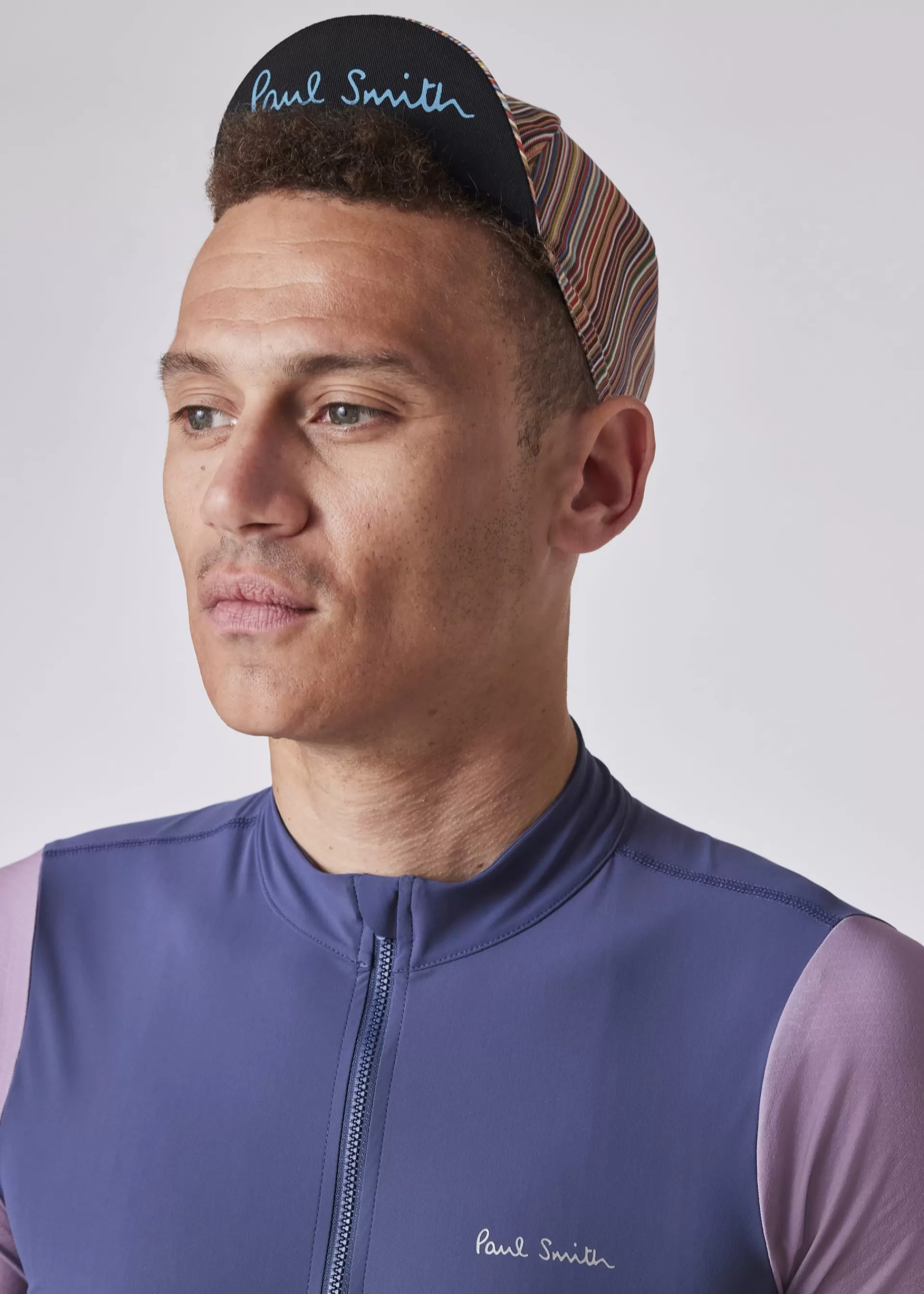 Signature Stripe' Cycling Cap>Paul Smith Hot