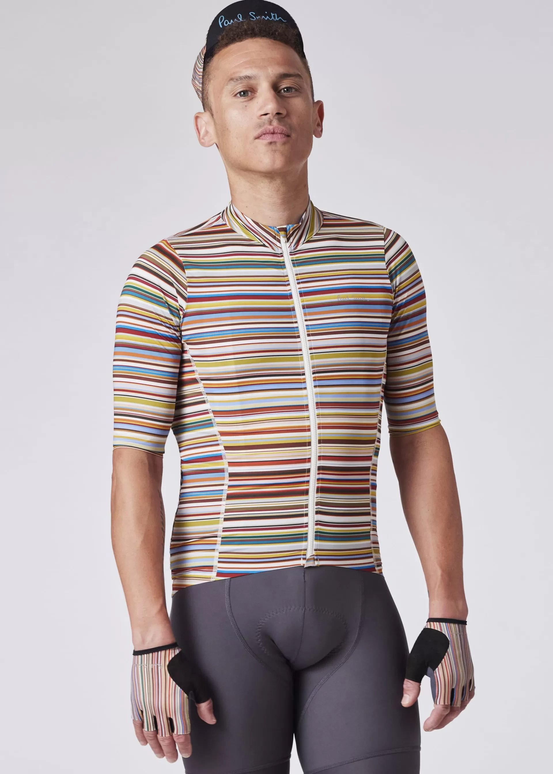 Signature Stripe' Cycling Jersey>Paul Smith Cheap