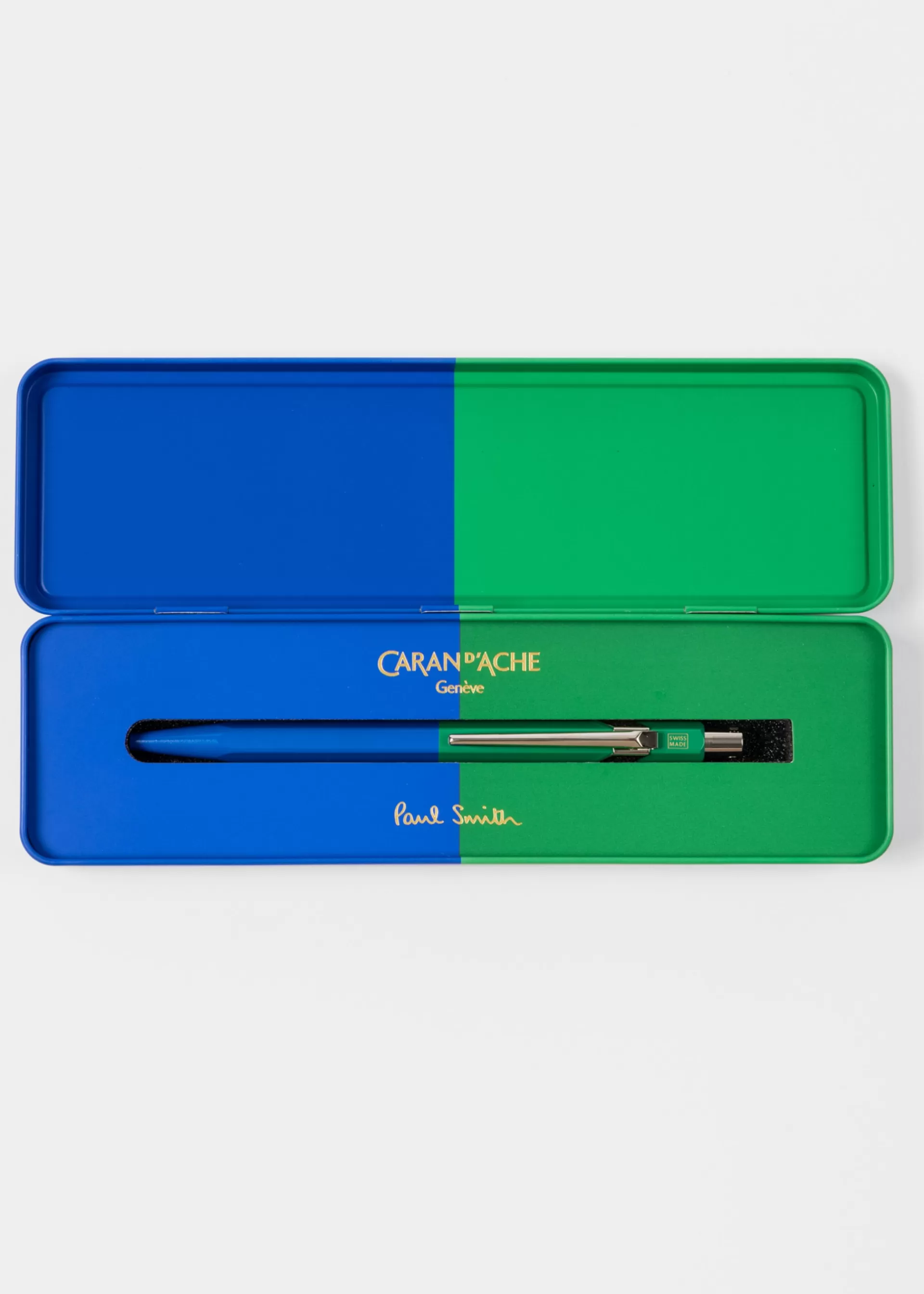 Signature Stripe Notebook & Caran d'Ache Two-Tone Pen Gift Set>Paul Smith Hot