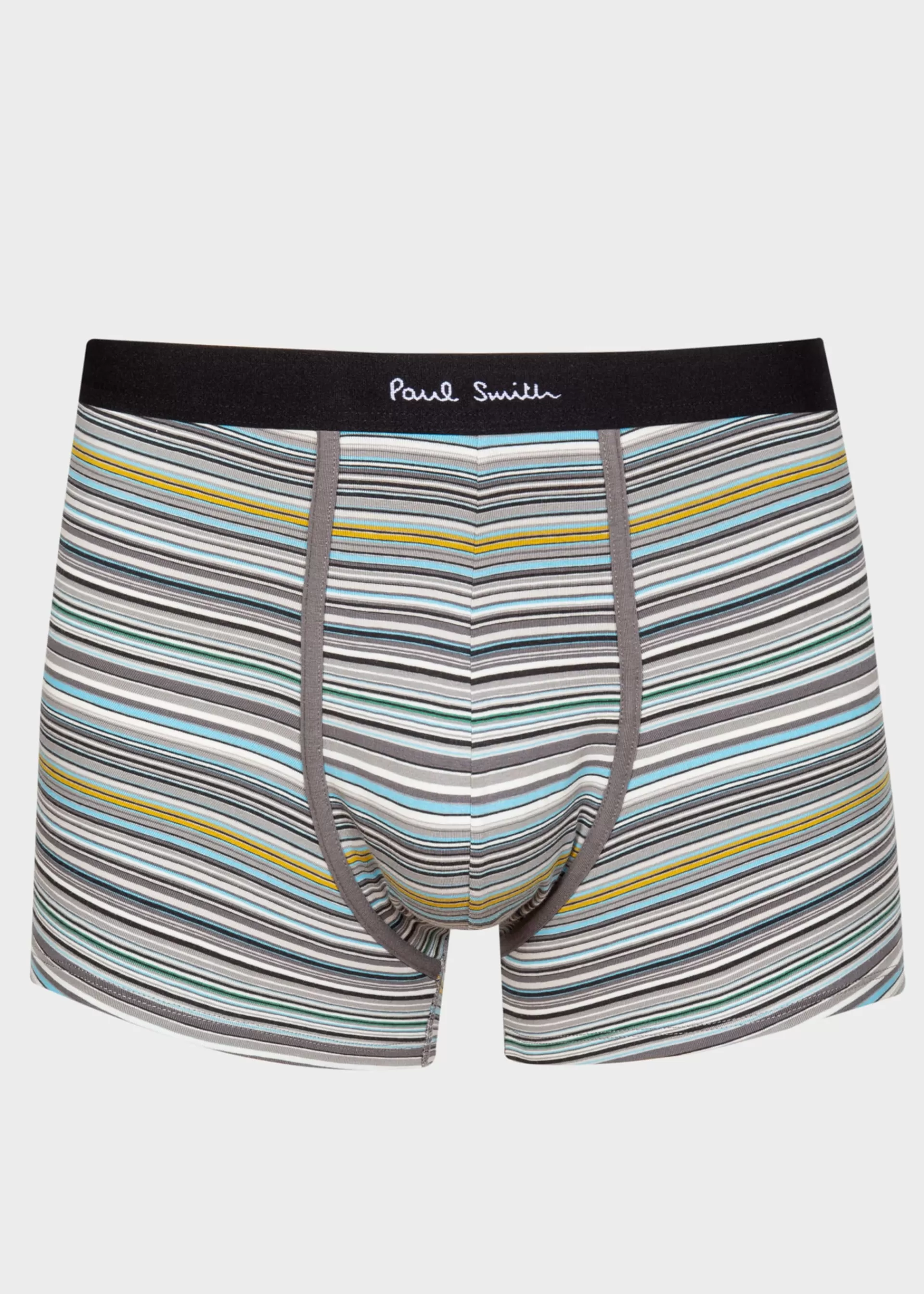 Signature Stripe' Organic Cotton Long Boxer Briefs Three Pack>Paul Smith Best Sale