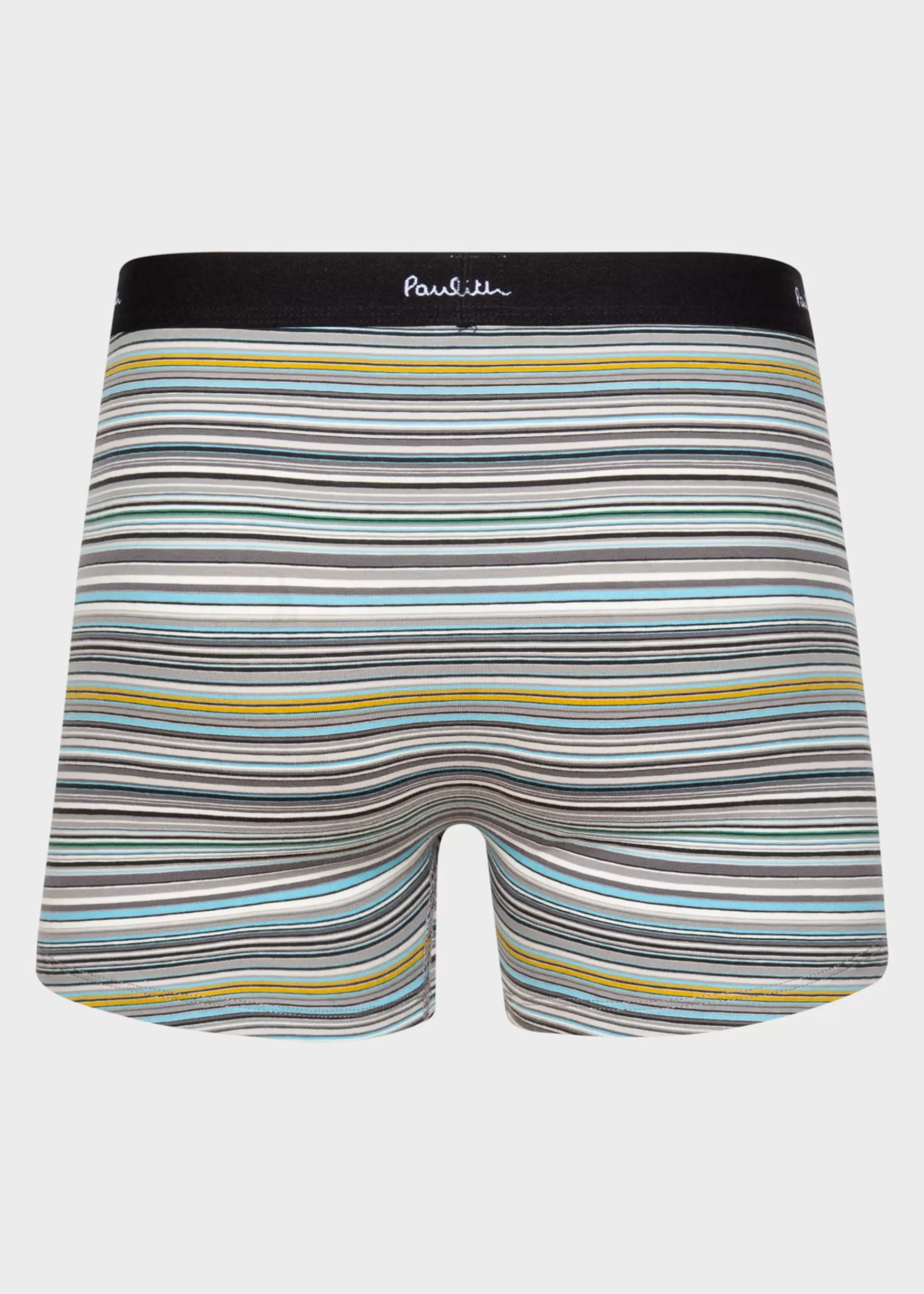 Signature Stripe' Organic Cotton Long Boxer Briefs Three Pack>Paul Smith Best Sale