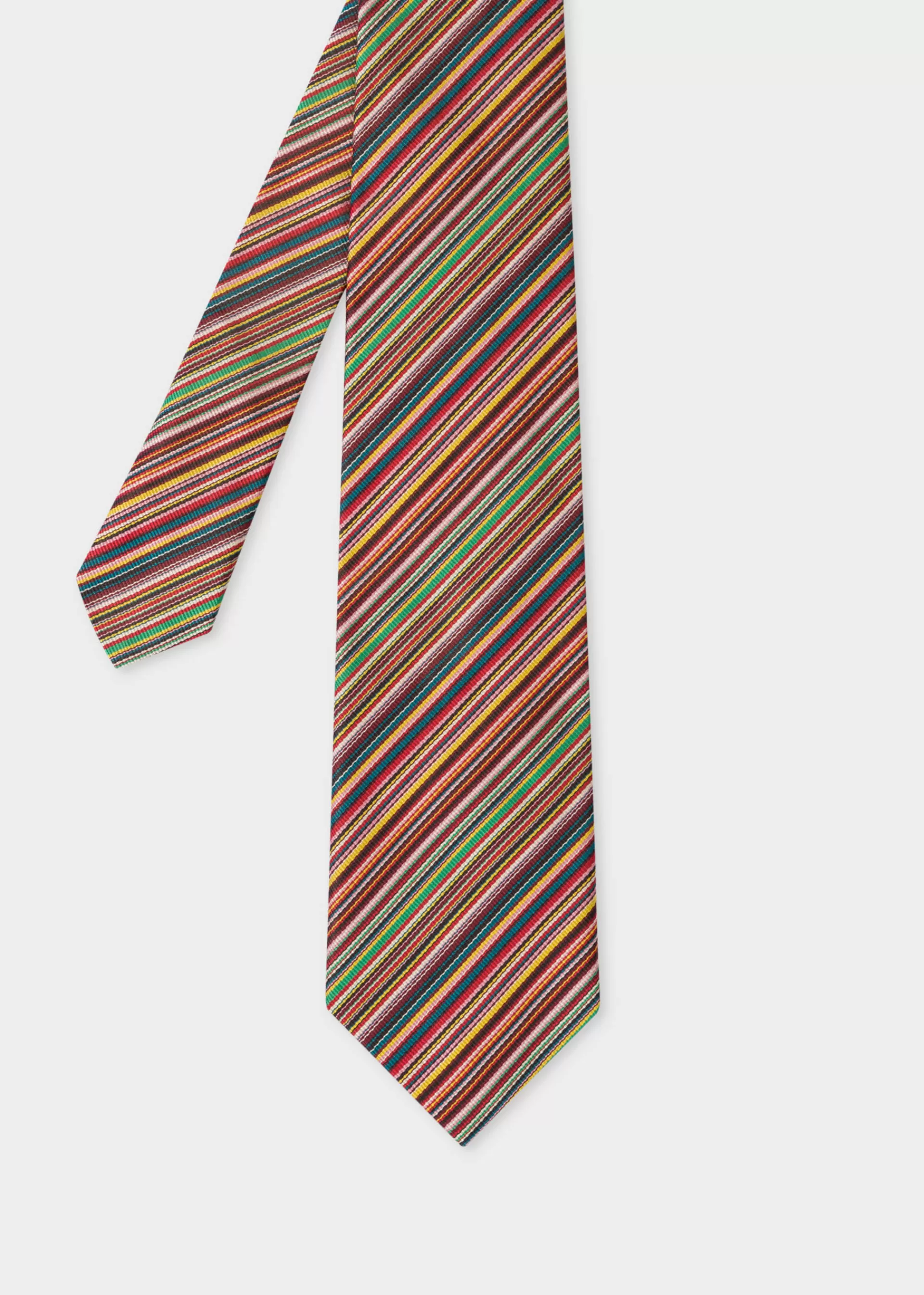 Signature Stripe' Silk Tie>Paul Smith Hot