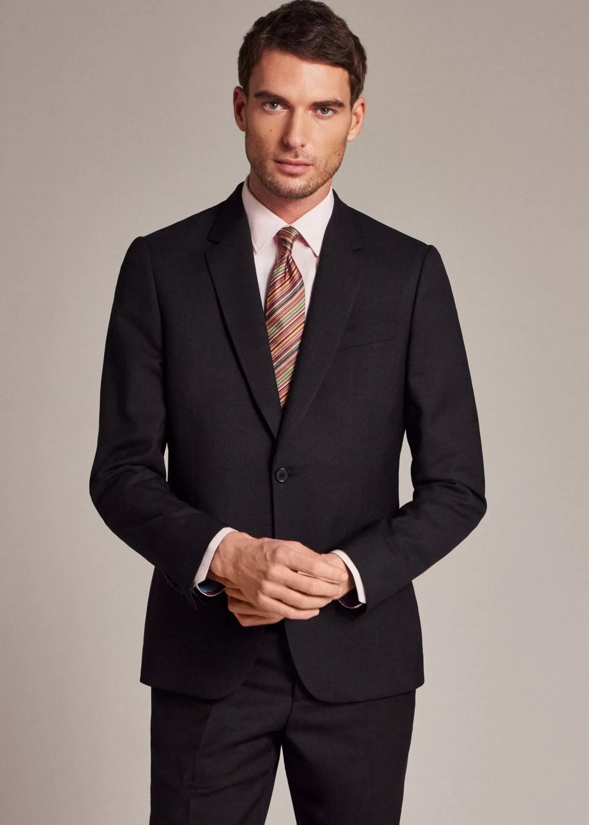 Signature Stripe' Silk Tie>Paul Smith Hot