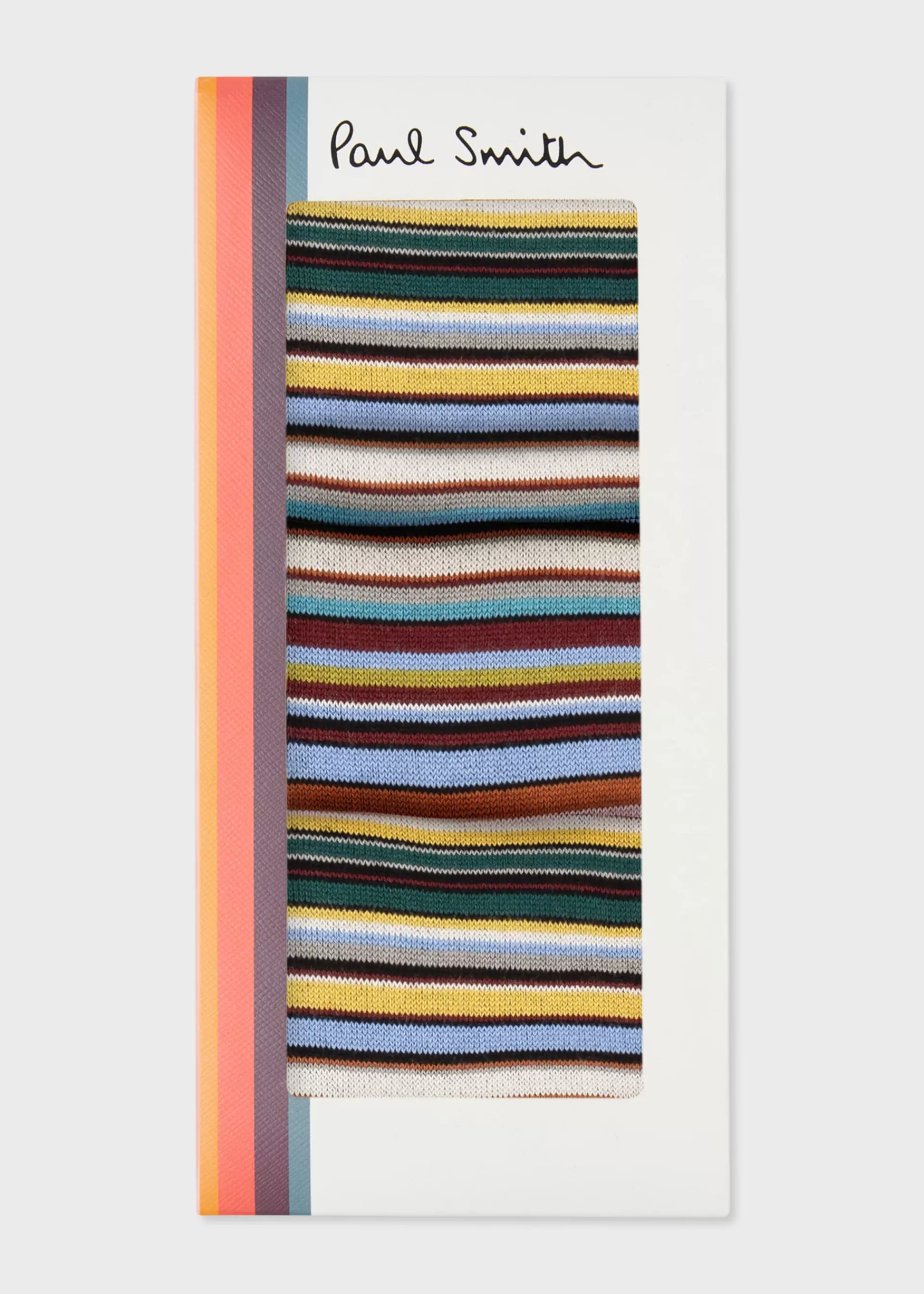 Signature Stripe' Socks Three Pack>Paul Smith Online