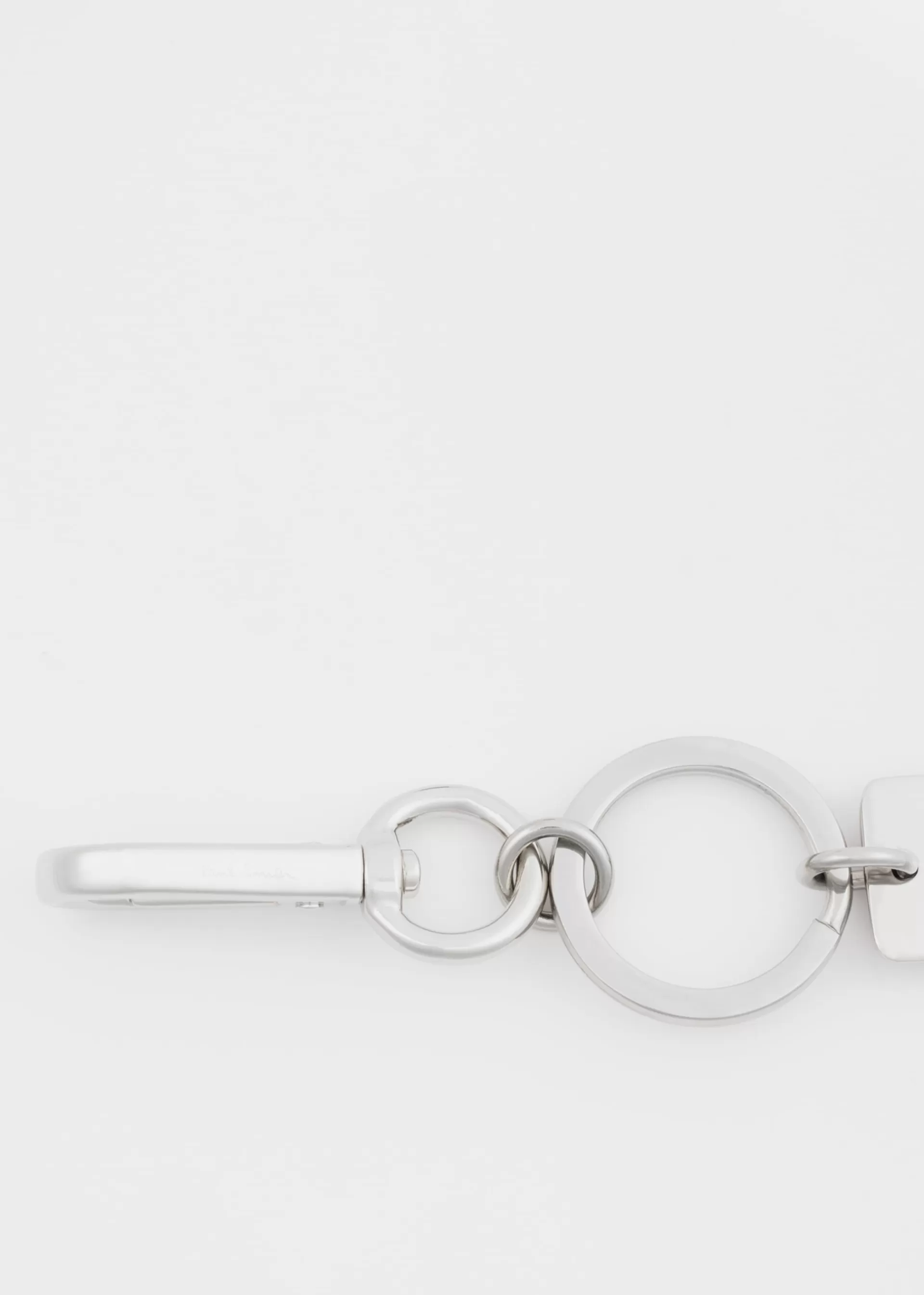 Signature Stripe' Tag Metal Keyring>Paul Smith Outlet