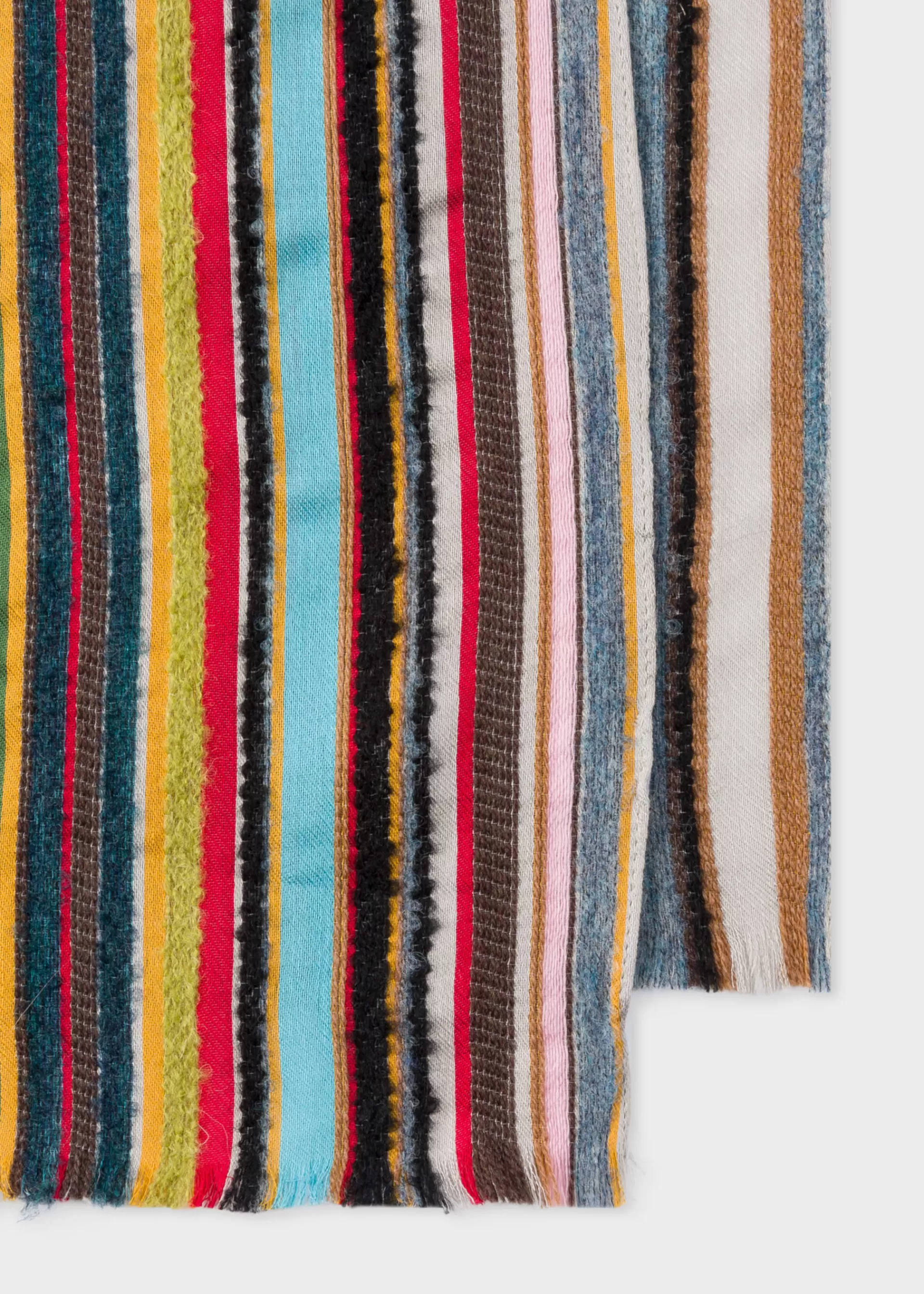 Signature Stripe' Textured Scarf>Paul Smith Clearance