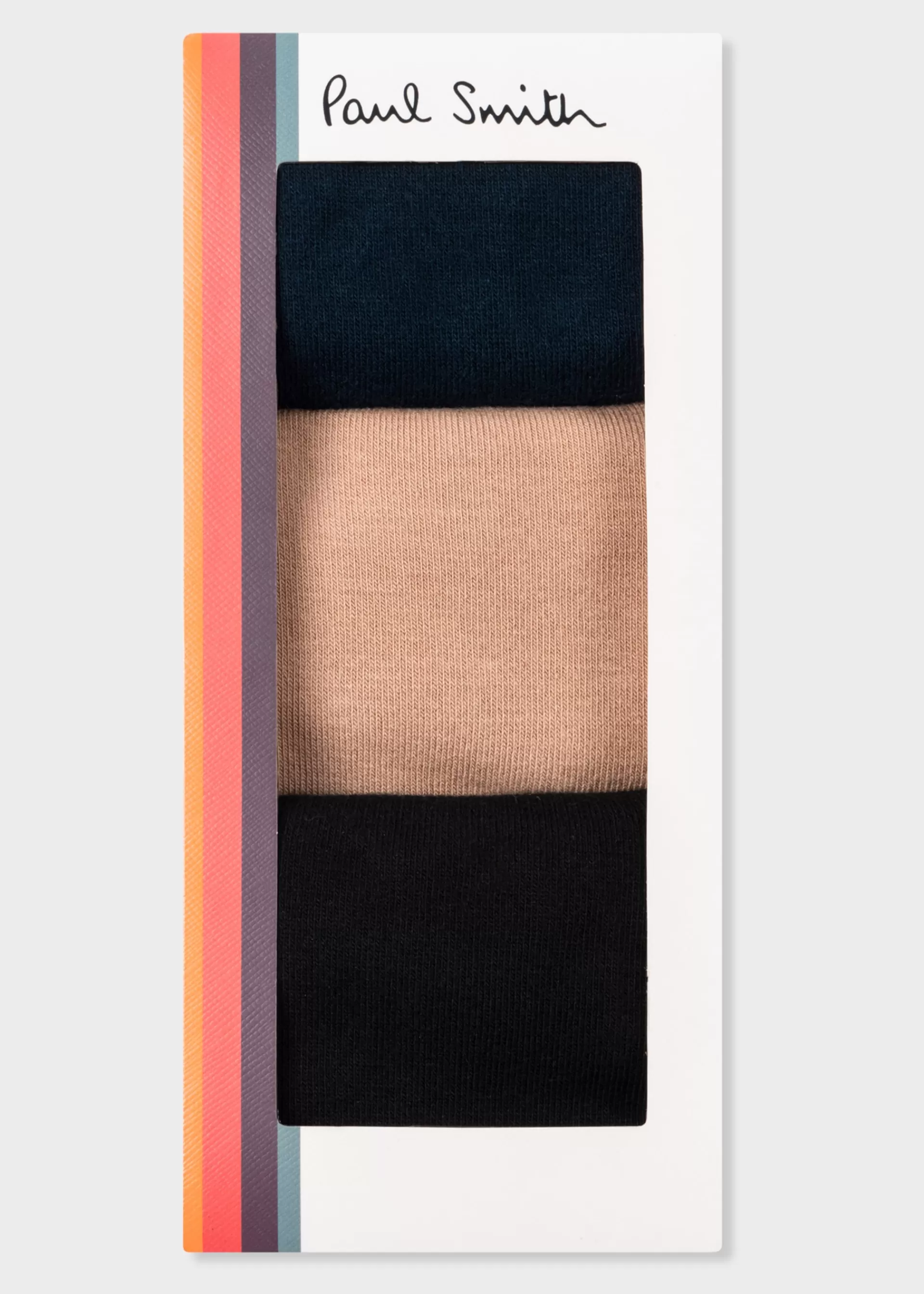Signature Stripe' Tipping Socks Three Pack>Paul Smith Fashion