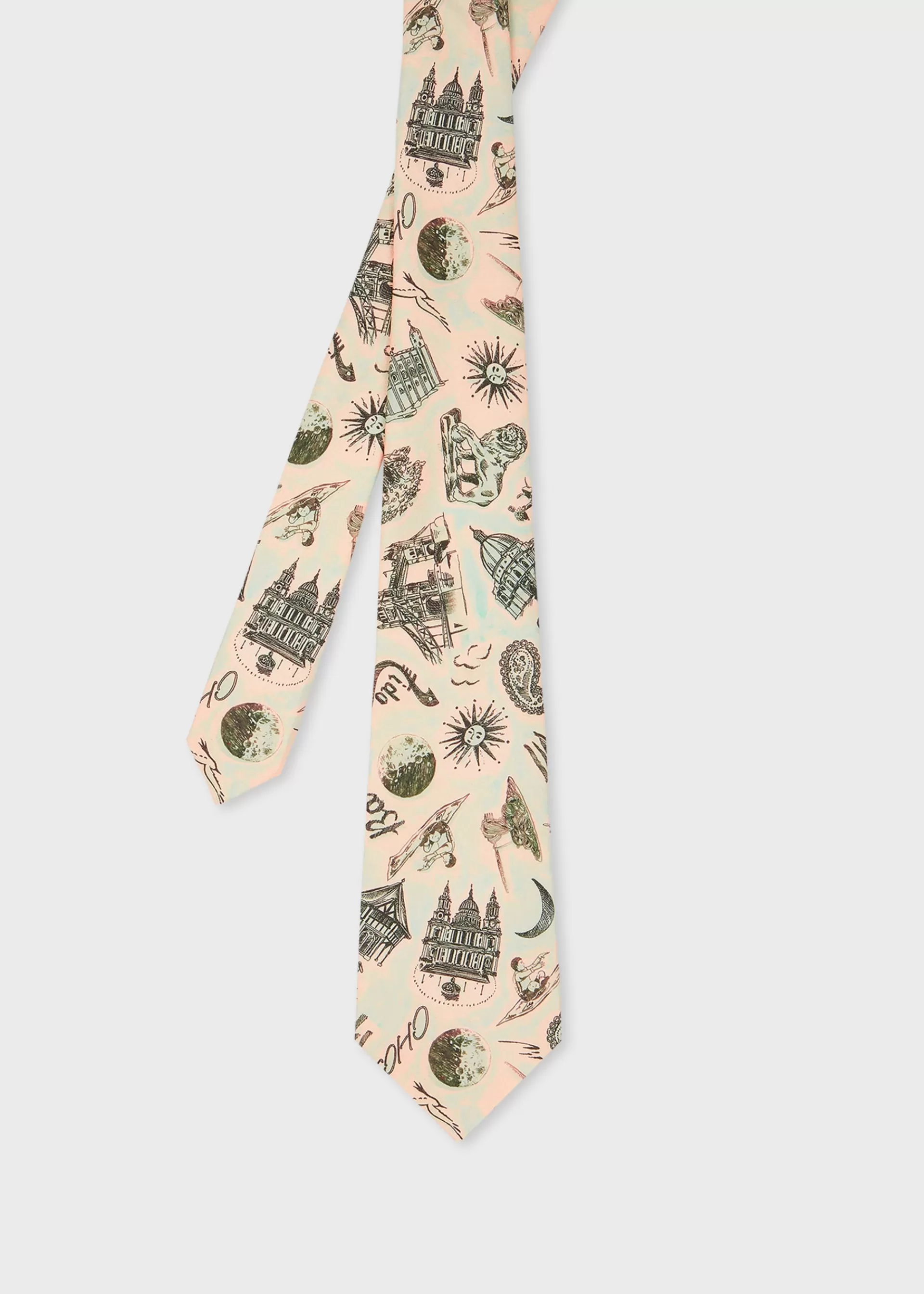 Silk 'Souvenir' Tie>Paul Smith Cheap