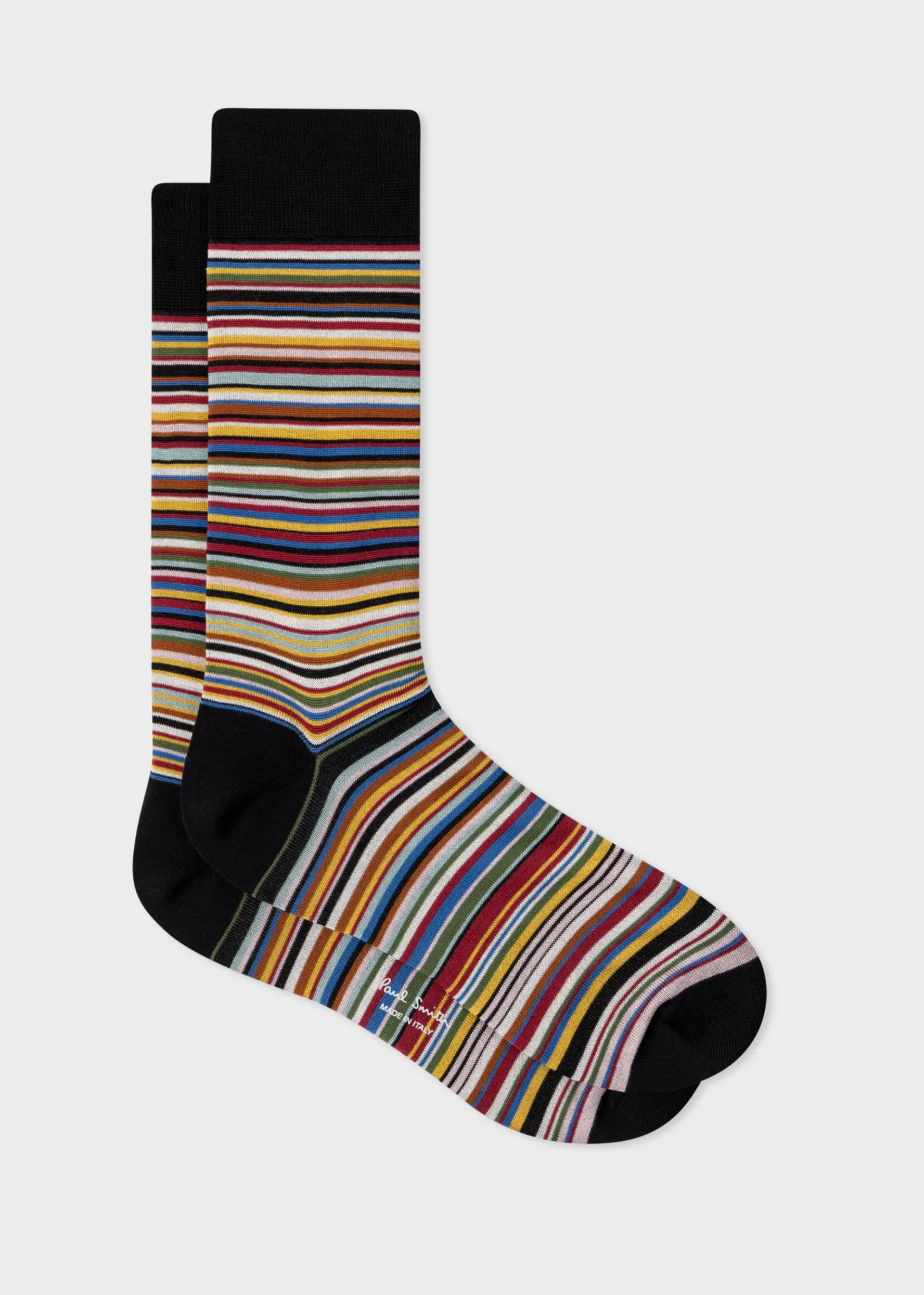 Silk-Blend 'Signature Stripe' Socks>Paul Smith Sale