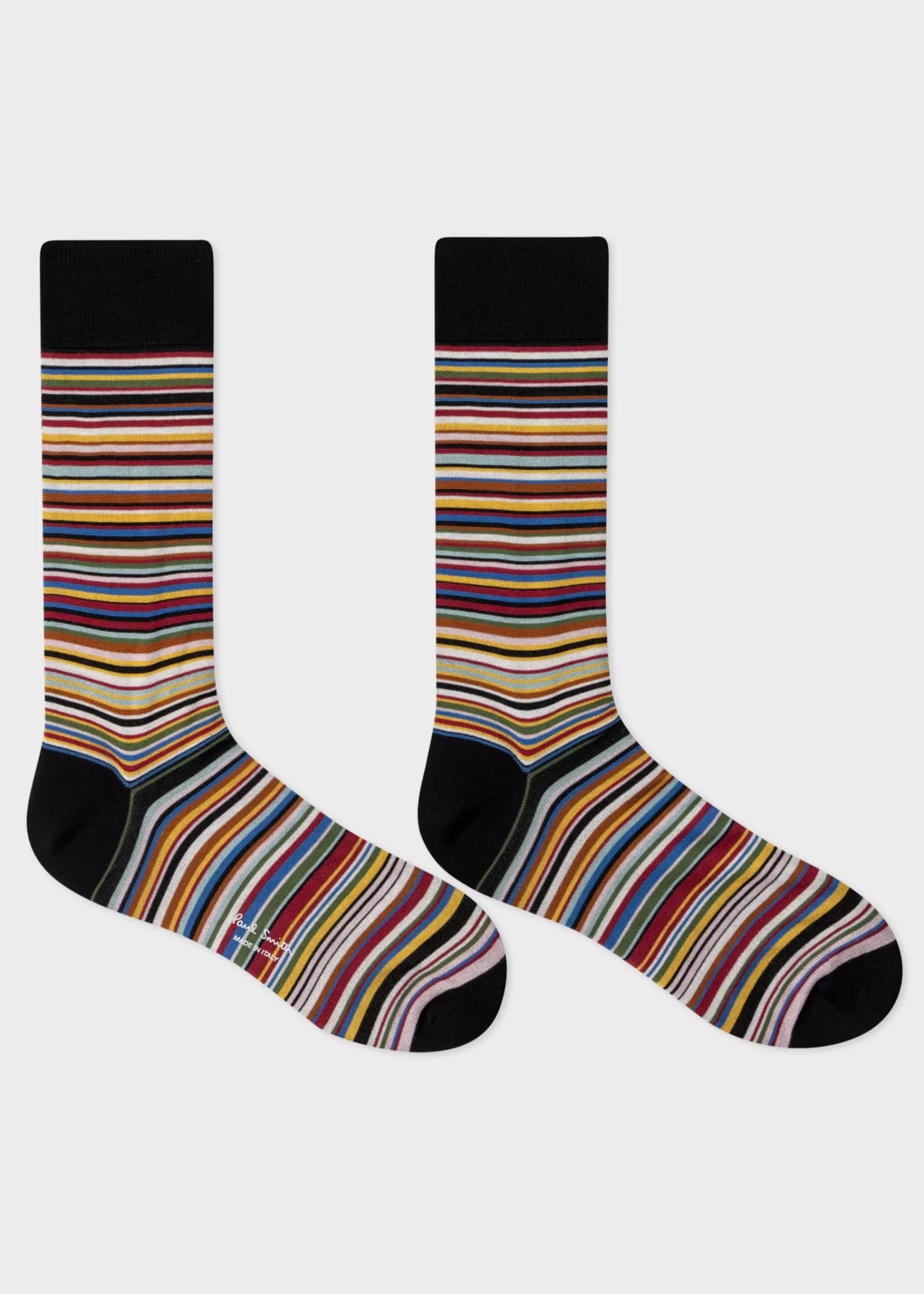 Silk-Blend 'Signature Stripe' Socks>Paul Smith Sale