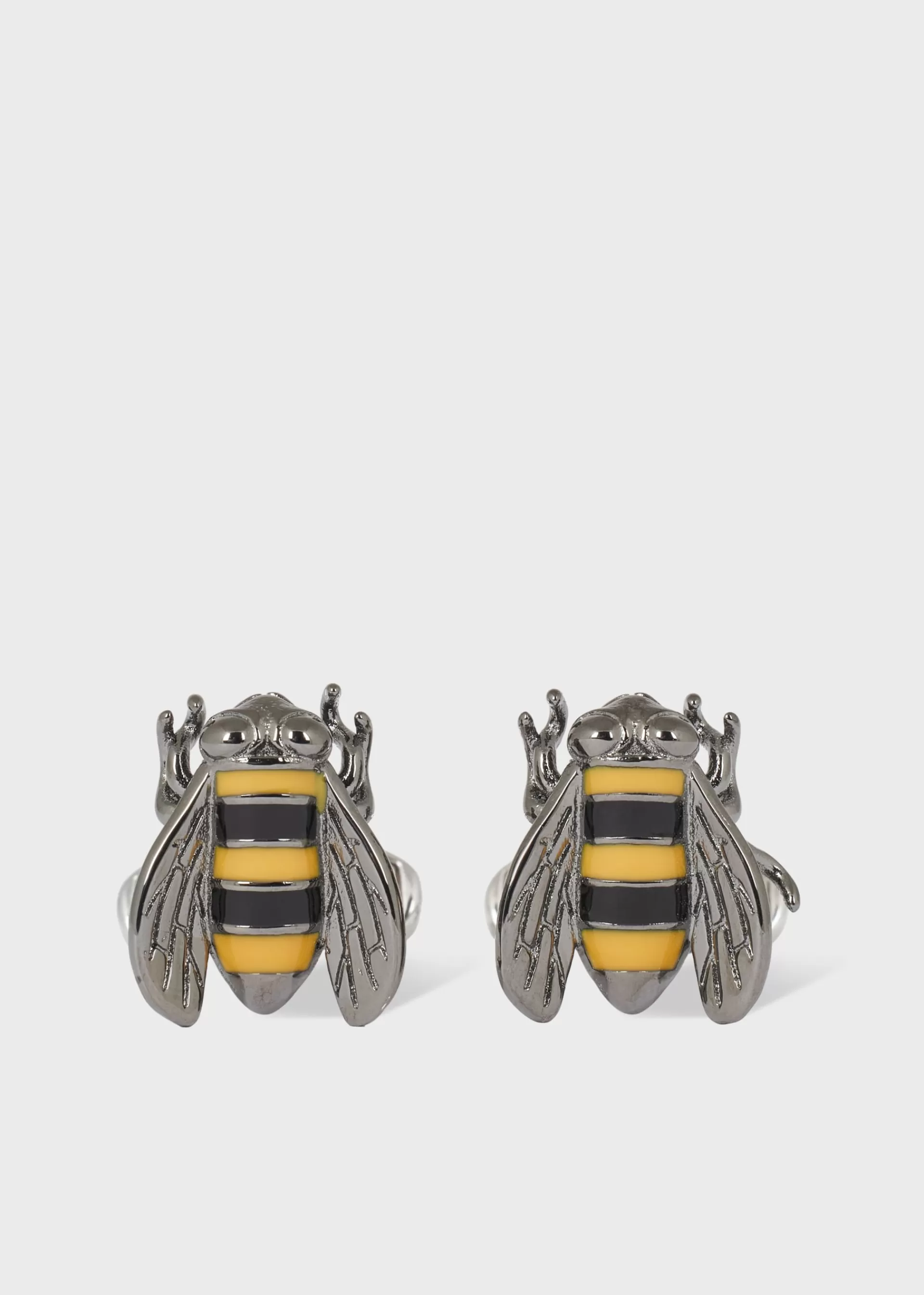 Silver 'Bee' Cufflinks>Paul Smith Shop