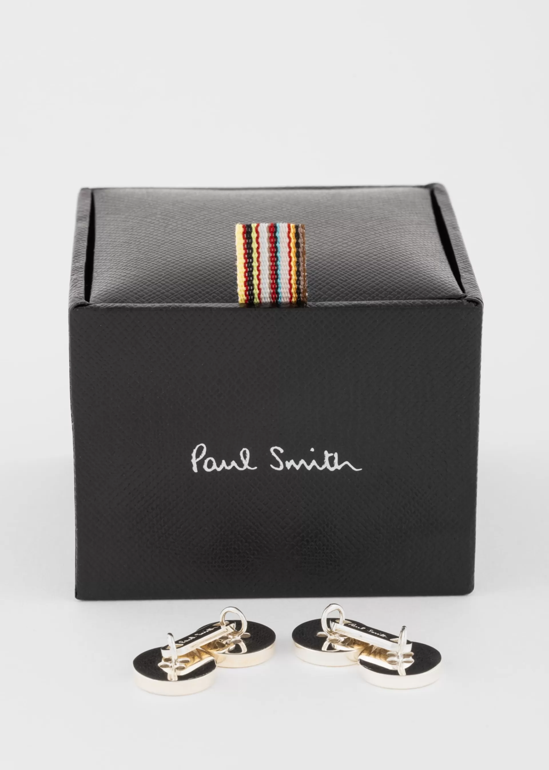 Double Button Linked Cufflinks>Paul Smith Shop