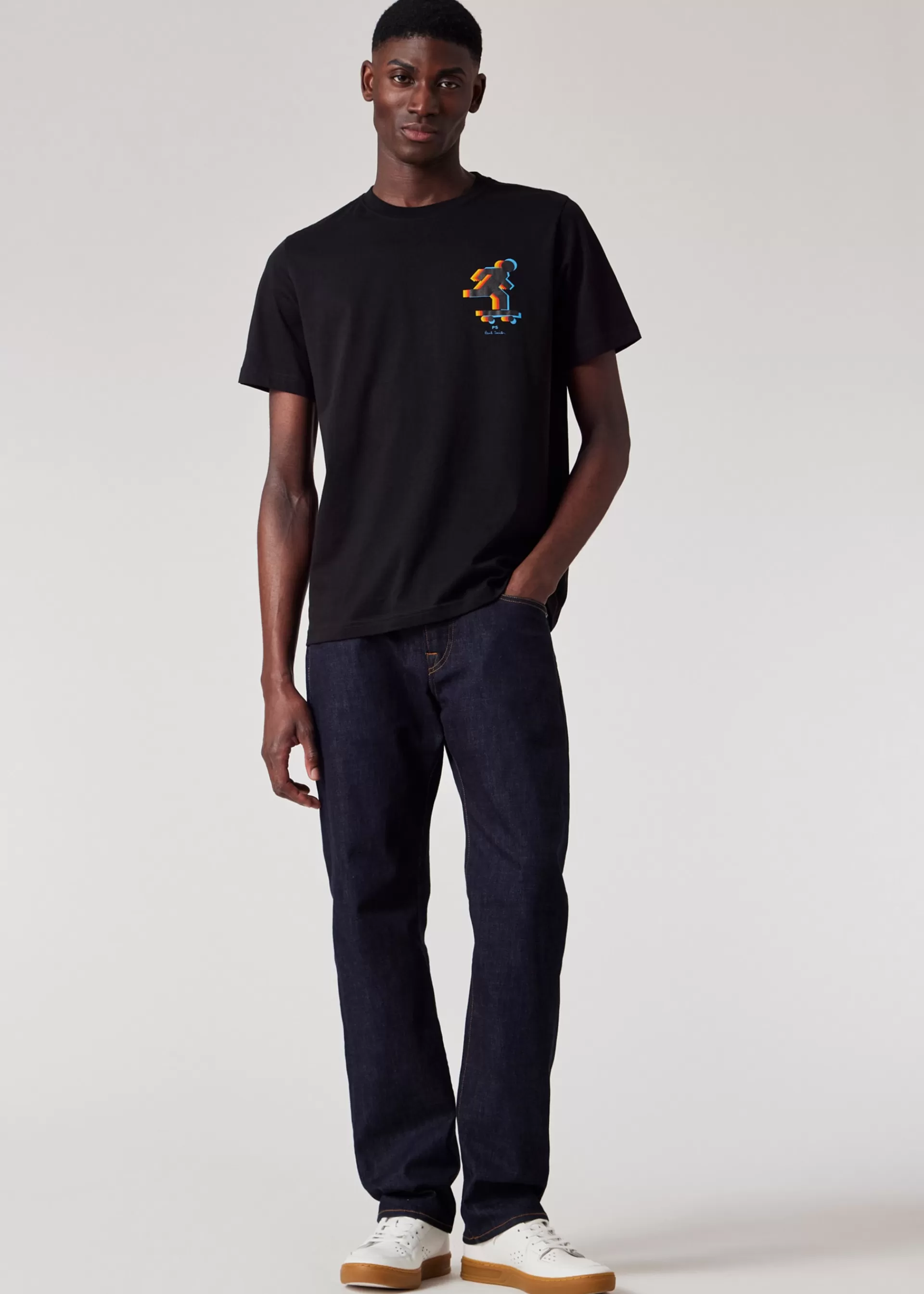 Skater' Print T-Shirt>Paul Smith Fashion