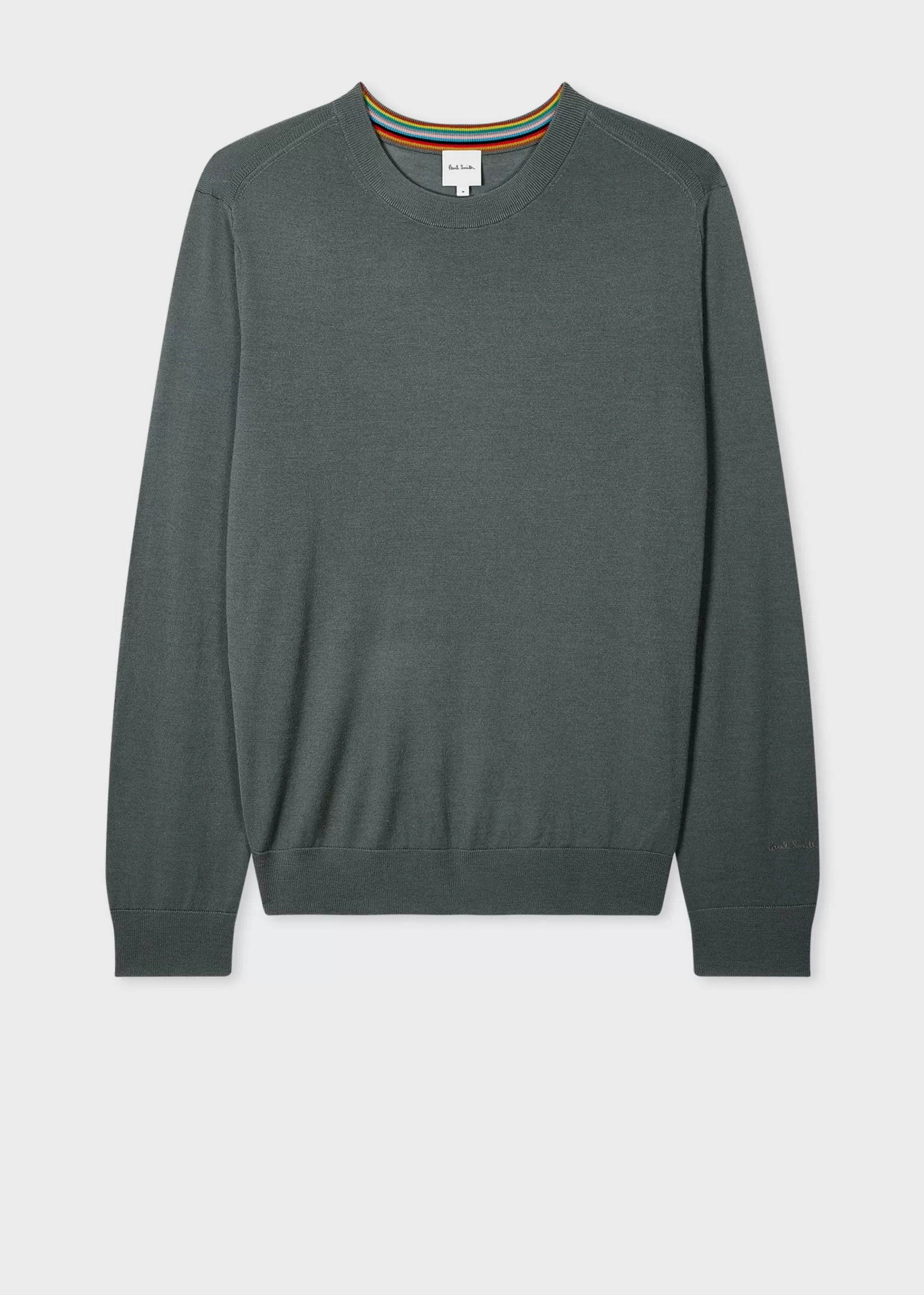 Slate Green Merino Wool Sweater>Paul Smith Online