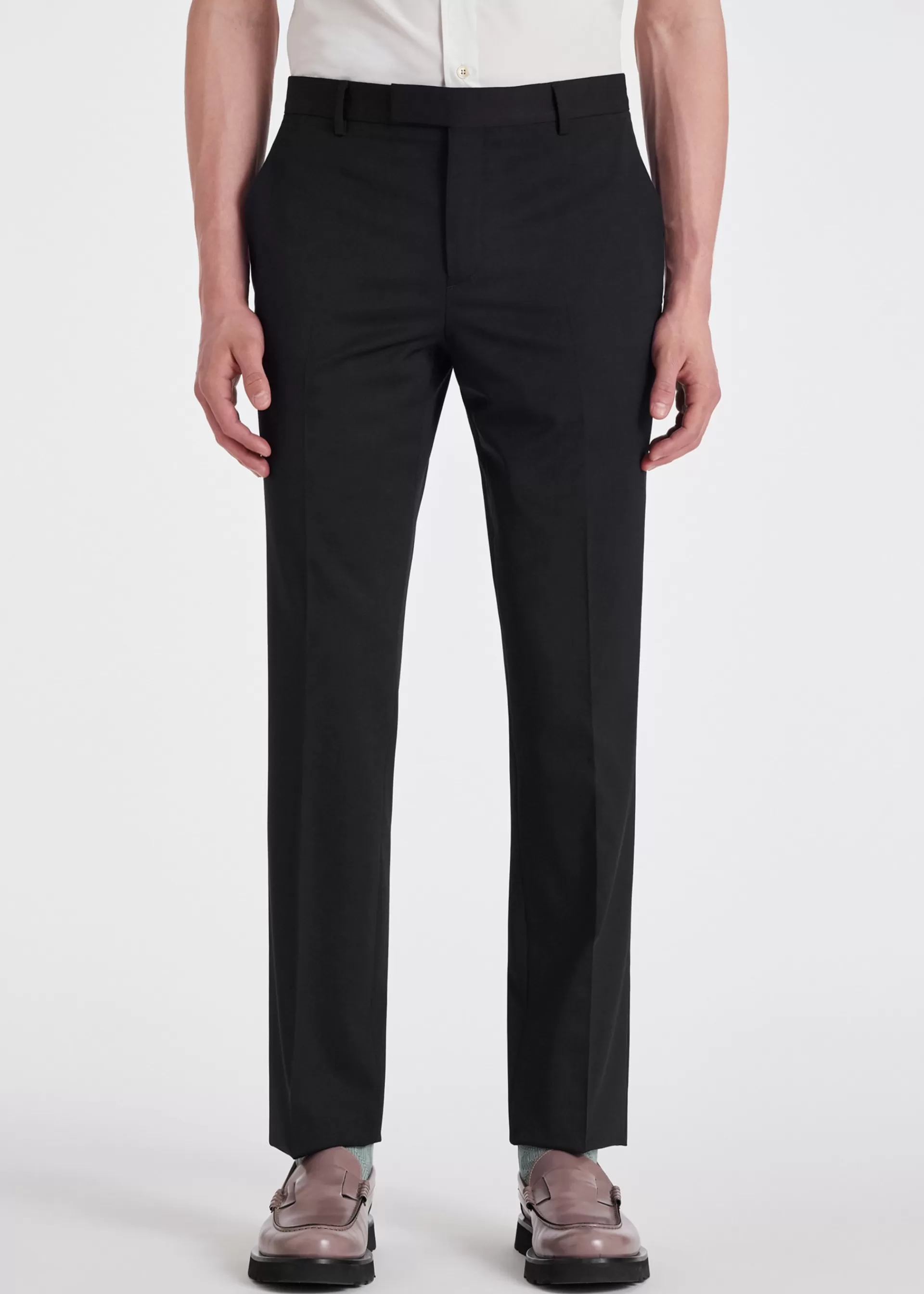 Slim-Fit Wool 'A Suit To Travel In' Pants>Paul Smith New