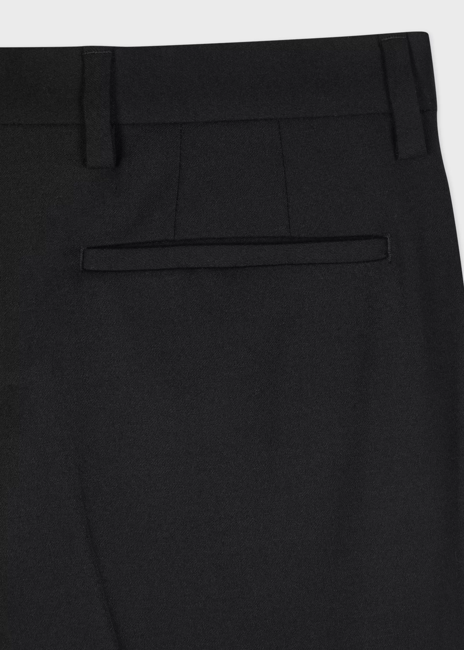 Slim-Fit Black Wool-Cashmere Flannel Trousers>Paul Smith Cheap