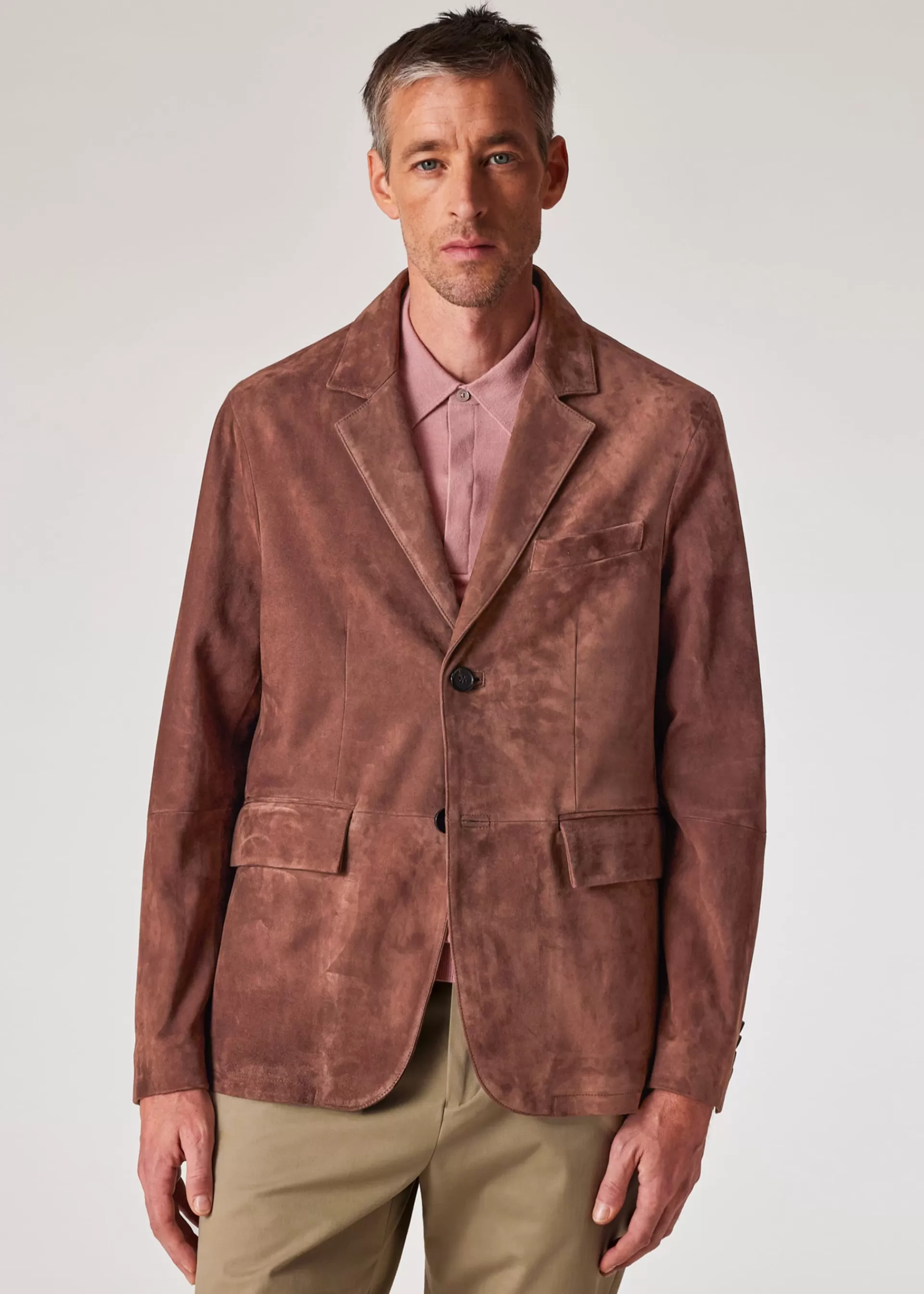 Slim-Fit Suede Blazer>Paul Smith Online