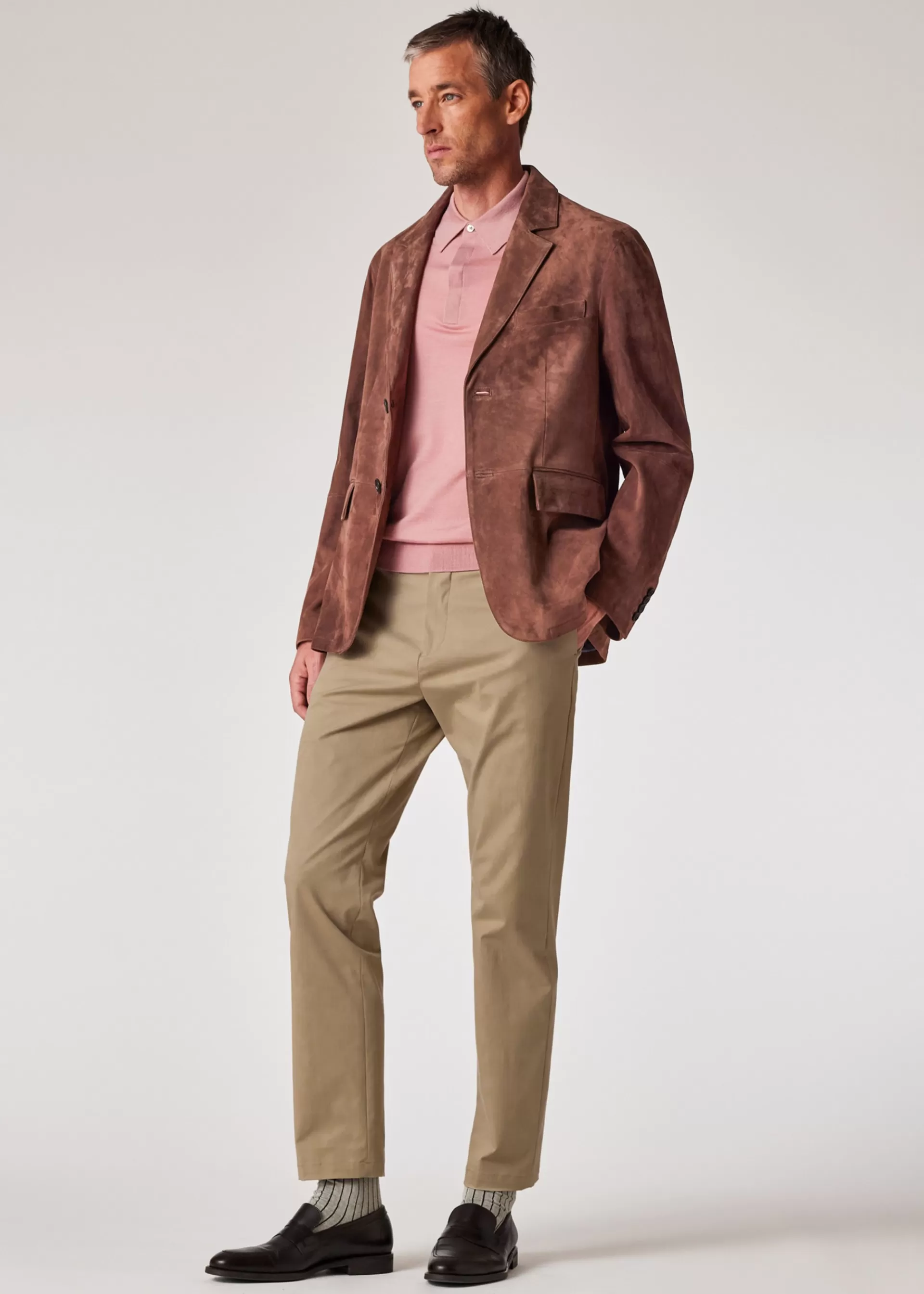 Slim-Fit Suede Blazer>Paul Smith Online