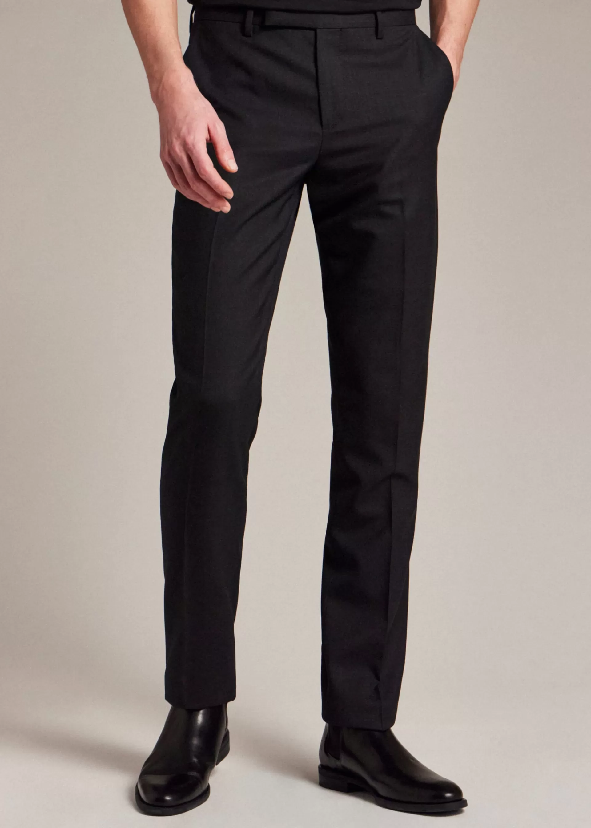 Slim-Fit Charcoal Grey Wool 'A Suit To Travel In' Pants>Paul Smith Discount