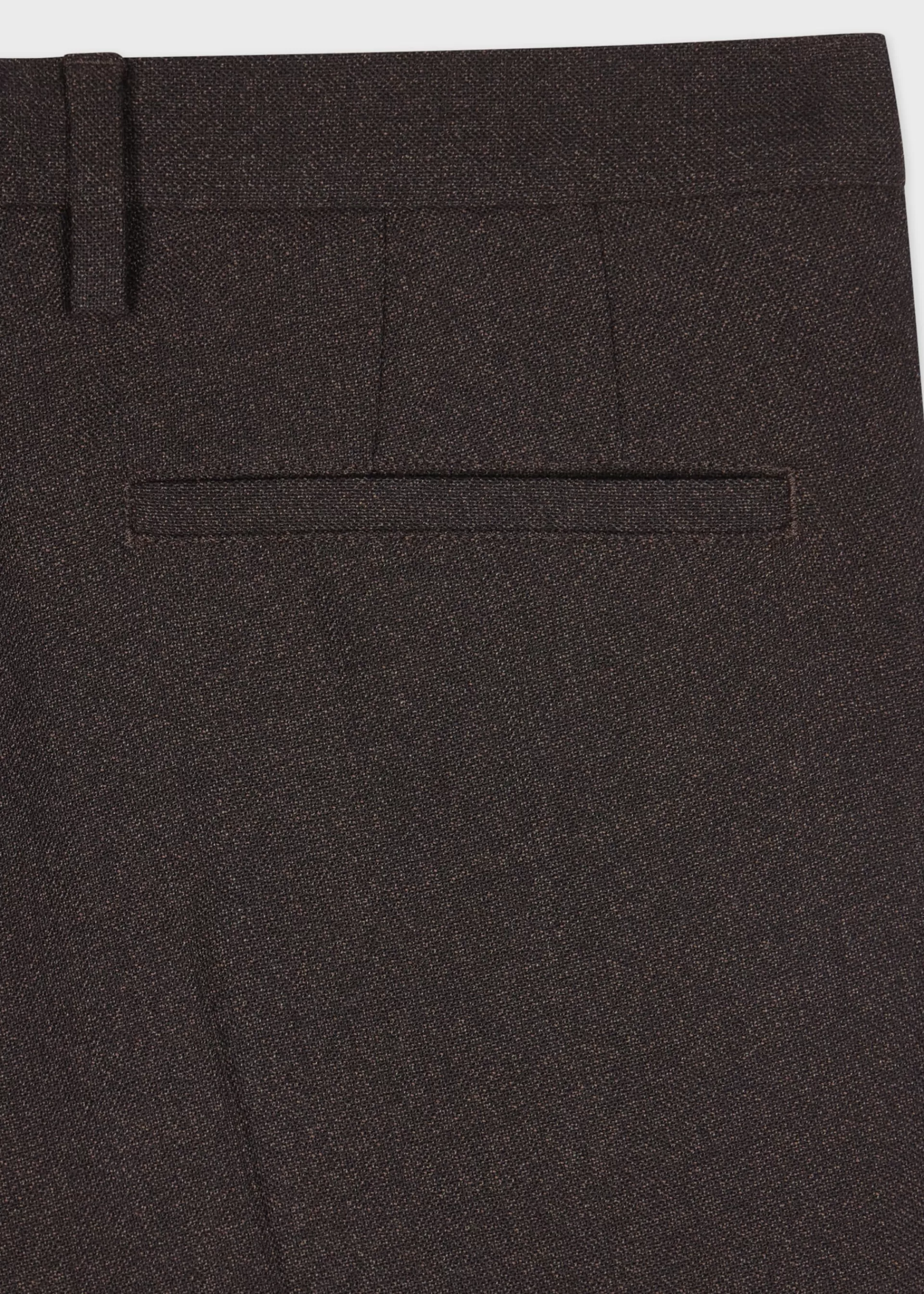 Slim-Fit Dark Wool Nep Trousers>Paul Smith Store