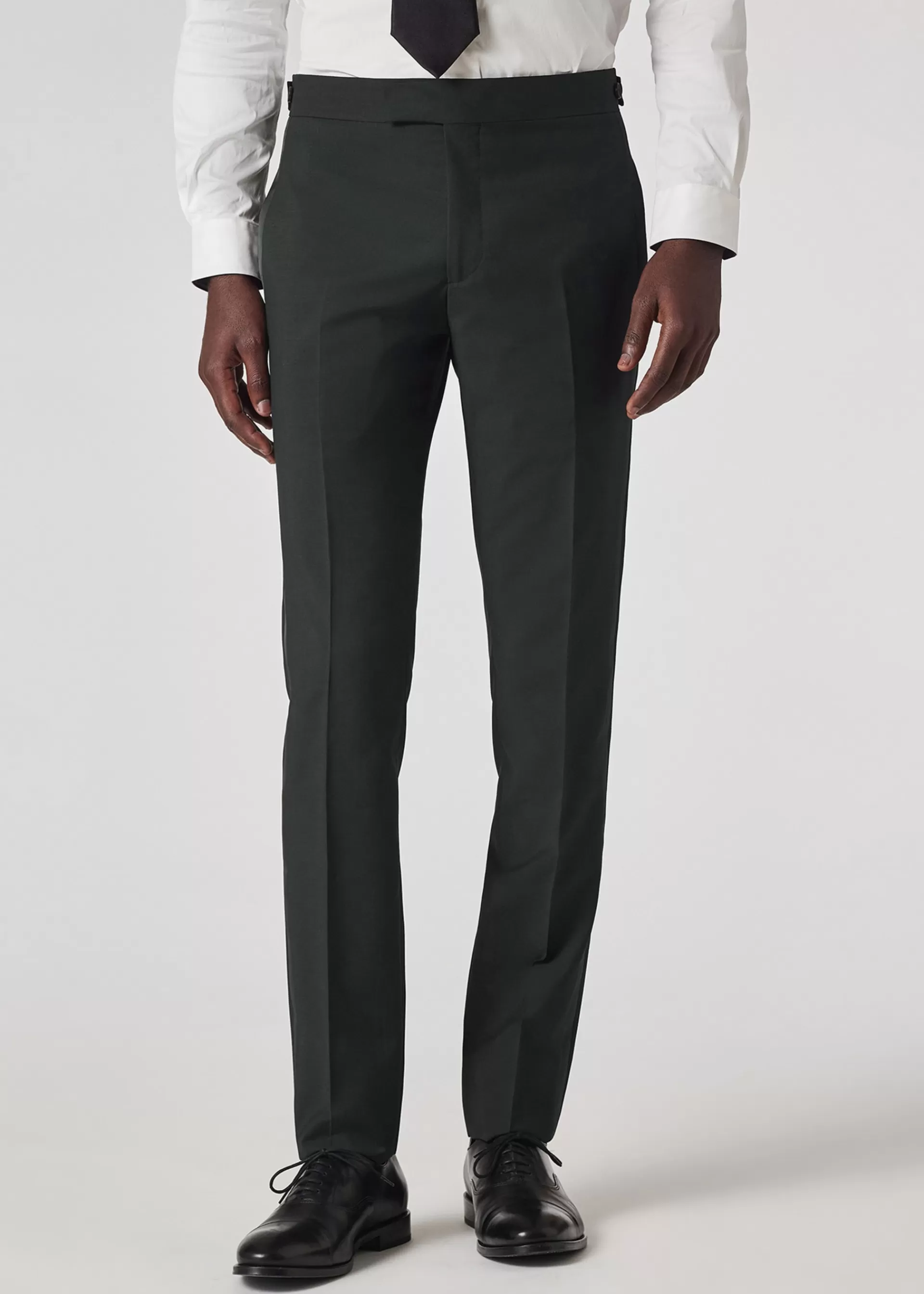 Slim-Fit Dark Green Wool-Mohair Evening Trousers>Paul Smith Flash Sale