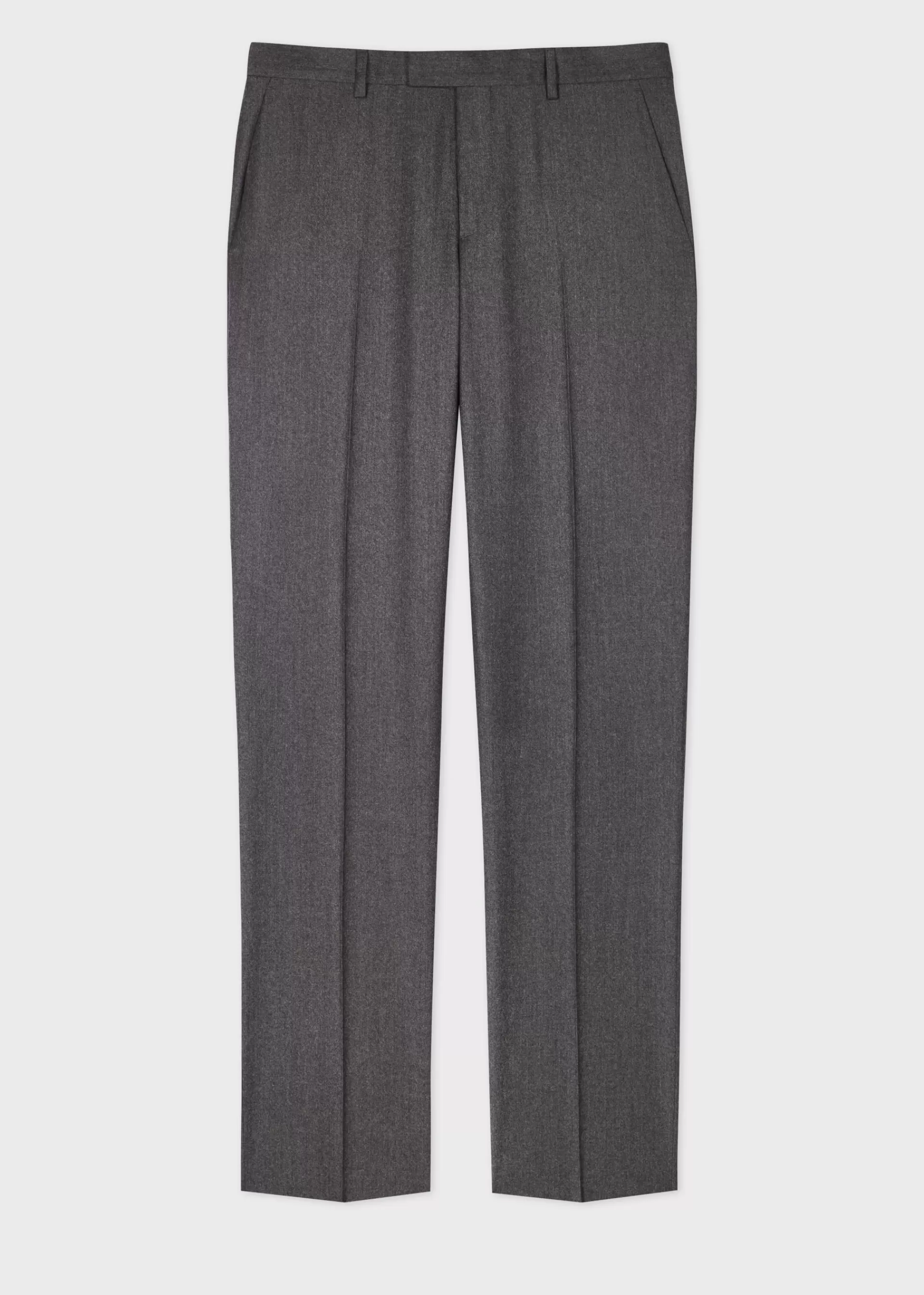 Slim-Fit Dark Overdyed Wool-Cashmere Flannel Trousers>Paul Smith Best Sale