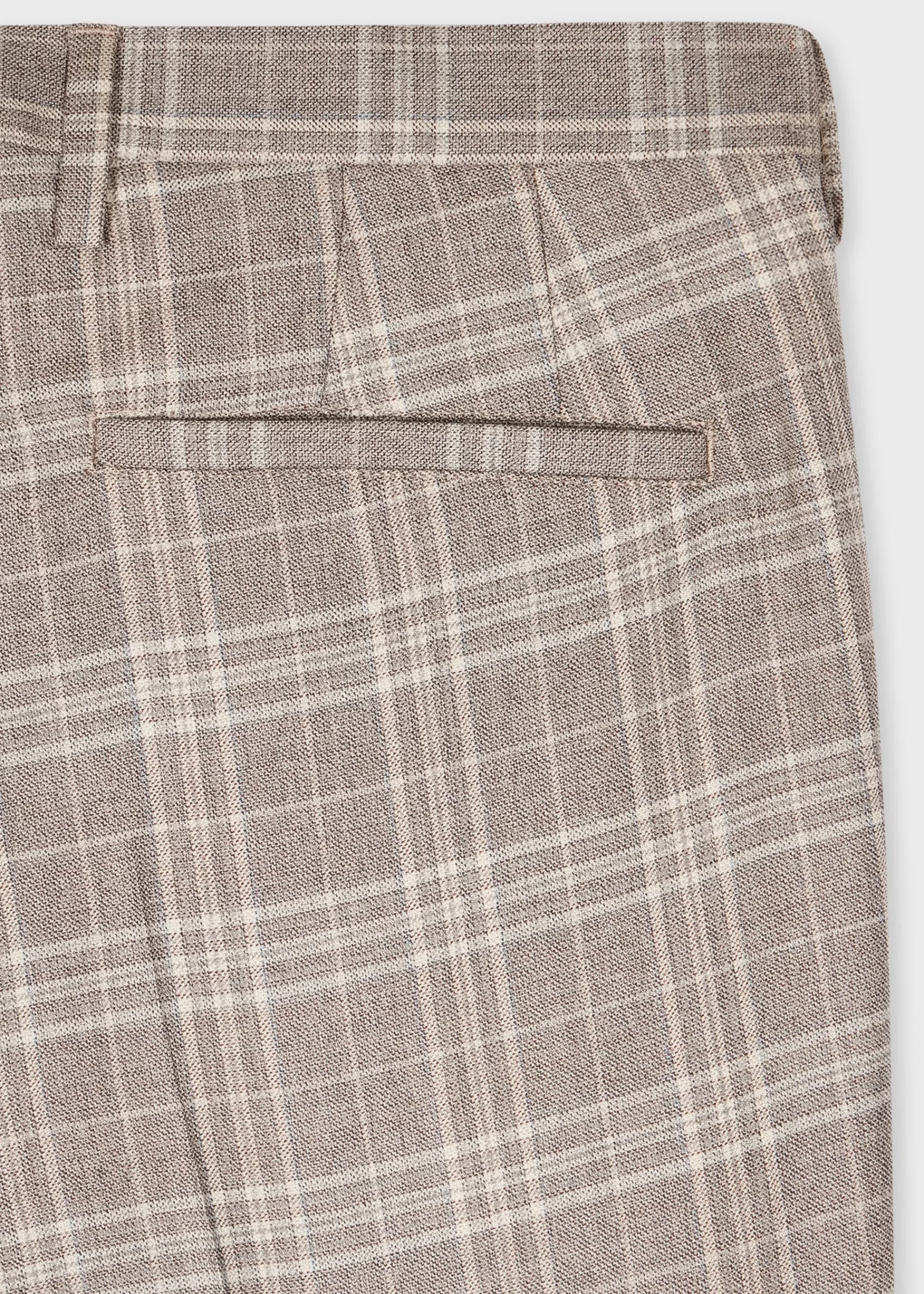 Slim-Fit Check Wool Trousers>Paul Smith Shop