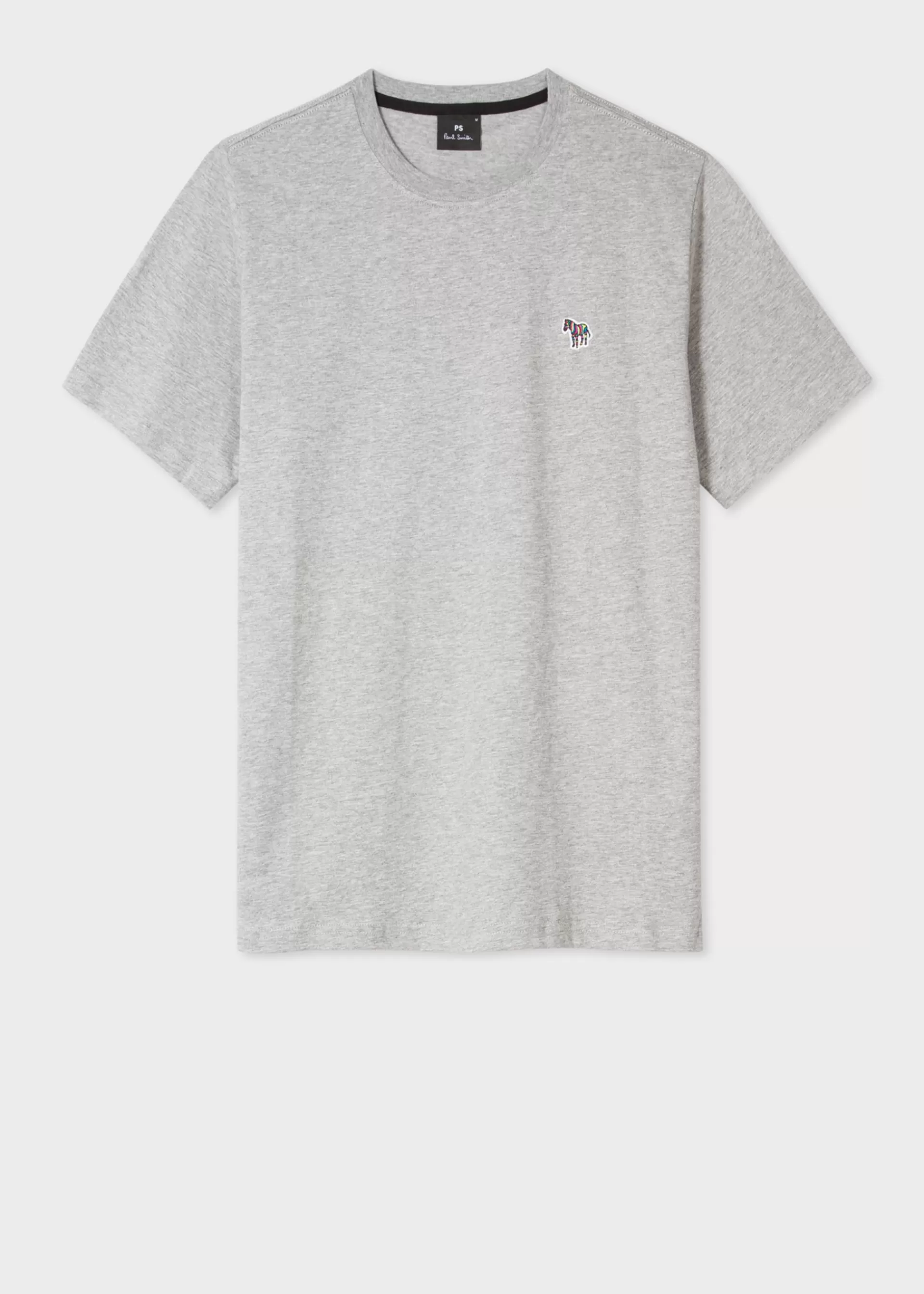 Slim-Fit Grey Marl Zebra Logo T-Shirt>Paul Smith Discount