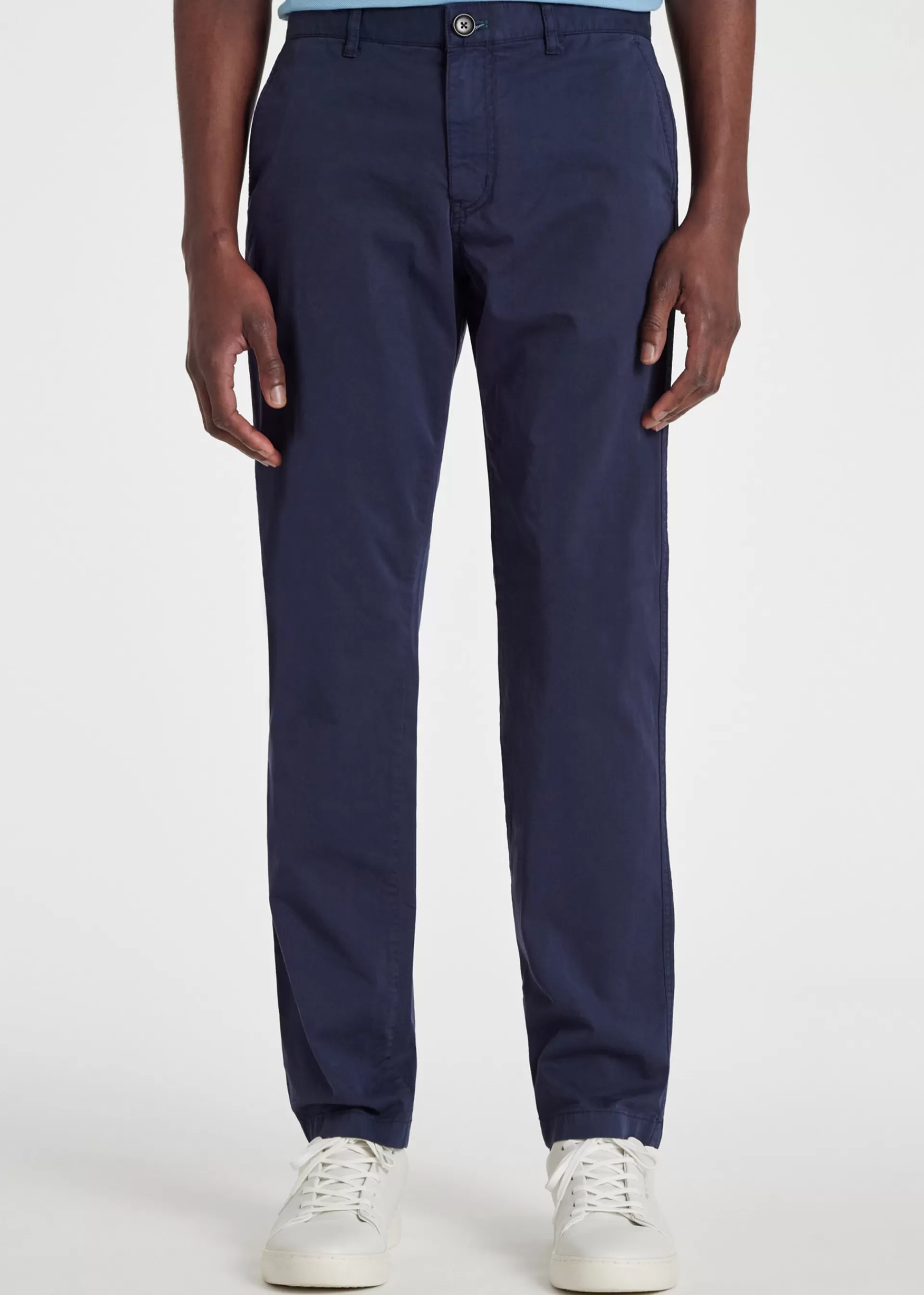 Slim-Fit Cotton Twill Chinos>Paul Smith Online