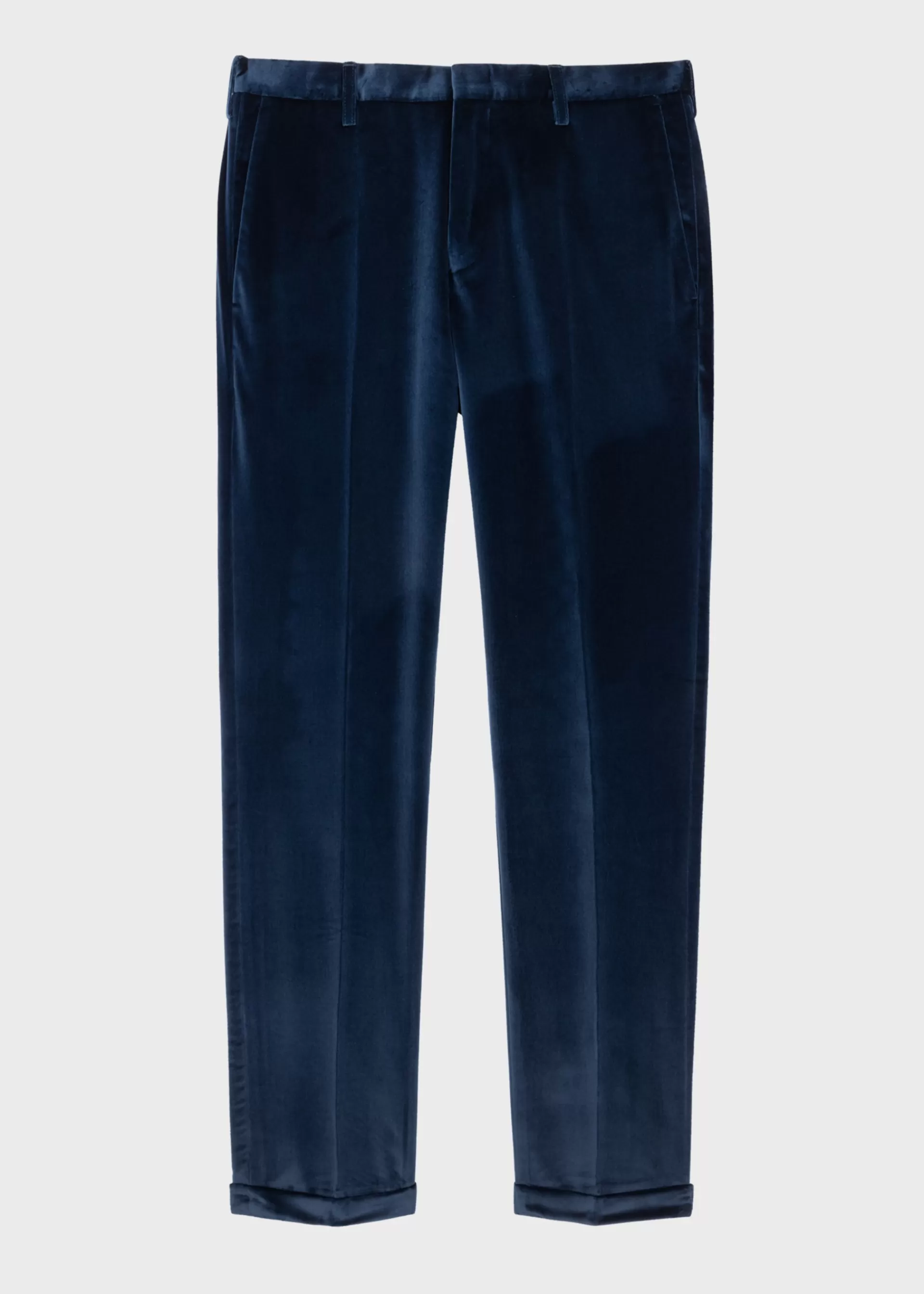 Slim-Fit Cotton Velvet Pants>Paul Smith Fashion