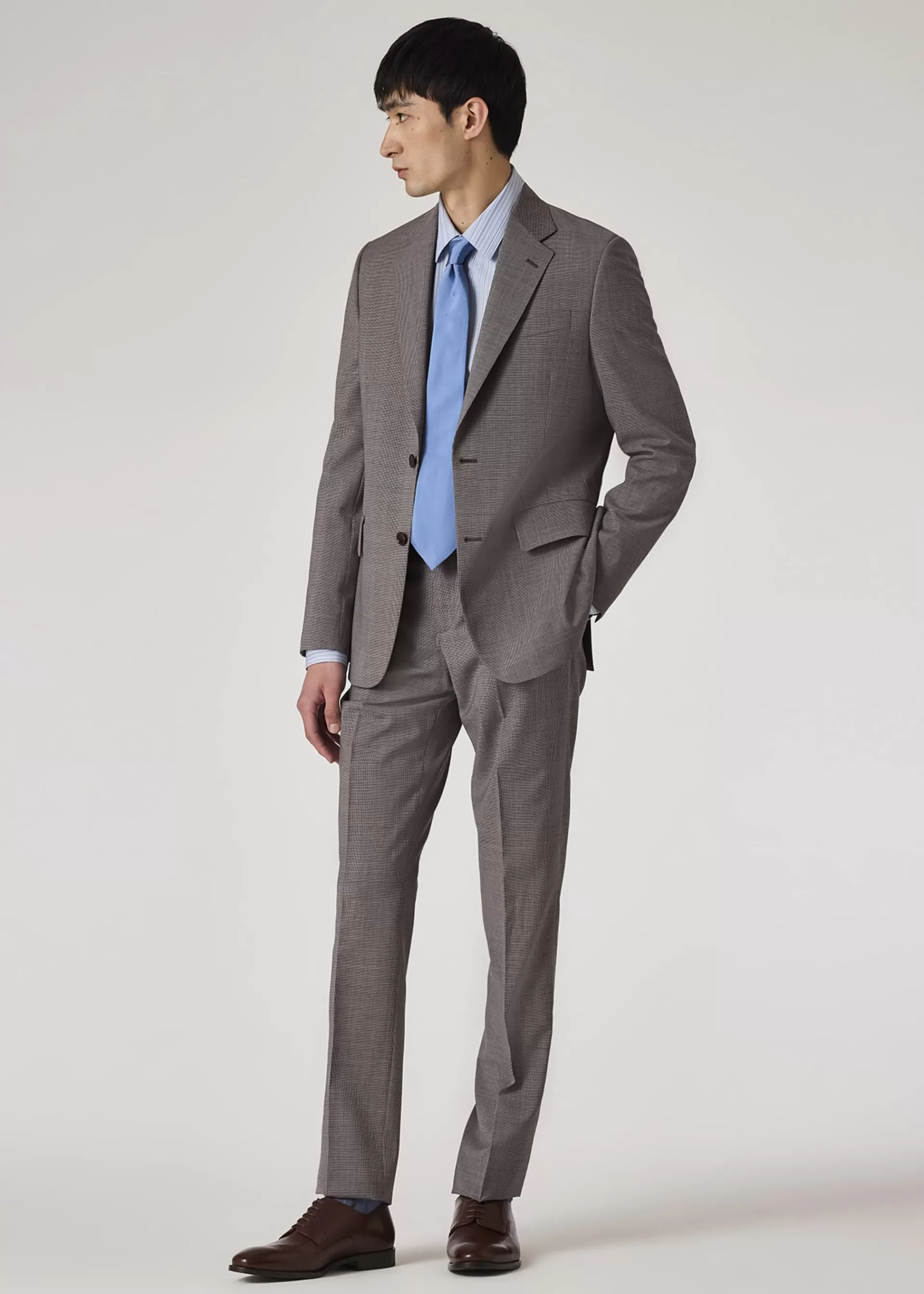 Slim-Fit Pale Blue 'Signature Stripe' Cotton Shirt>Paul Smith Flash Sale