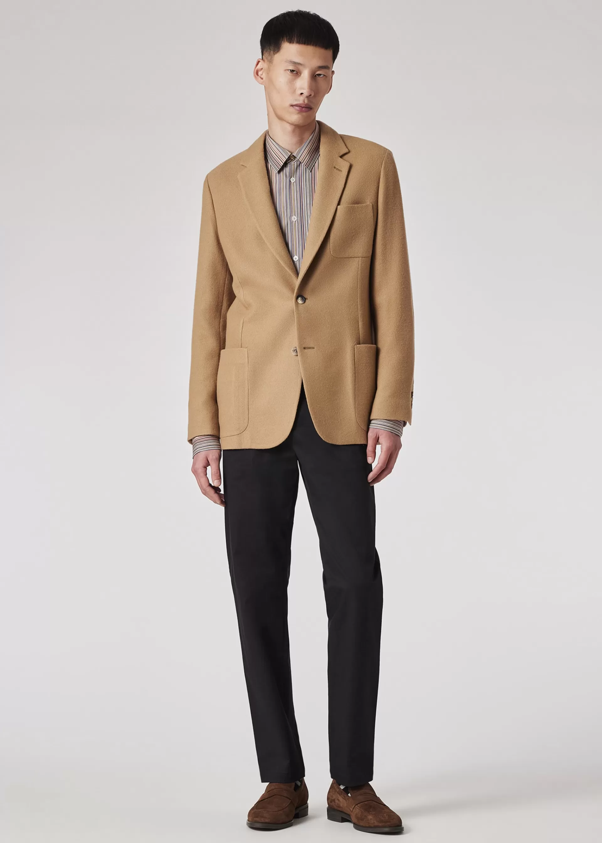 Slim-Fit 'Signature Stripe' Cotton Shirt>Paul Smith Outlet