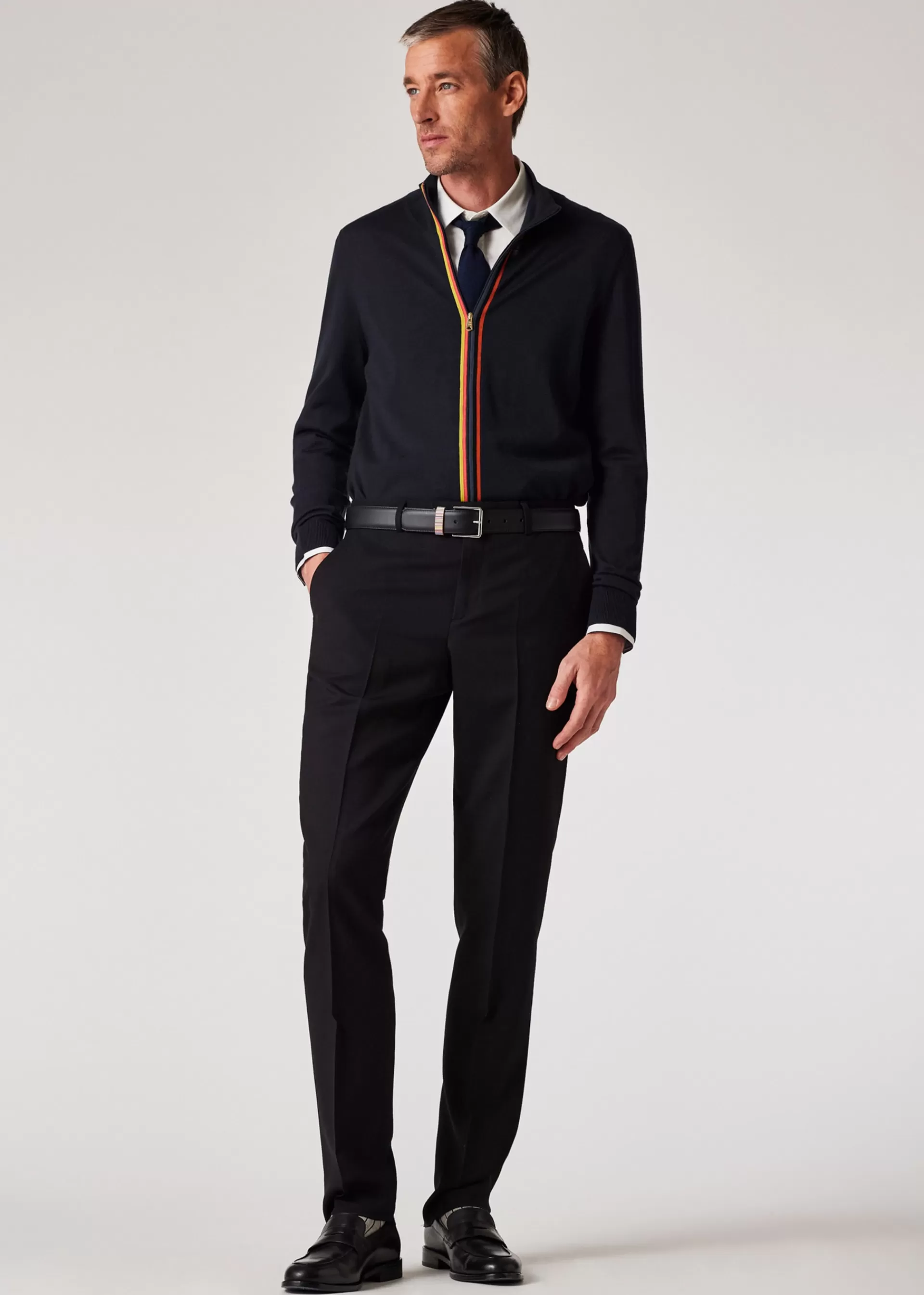Slim-Fit Cotton Twill Easy Care Shirt>Paul Smith Best Sale
