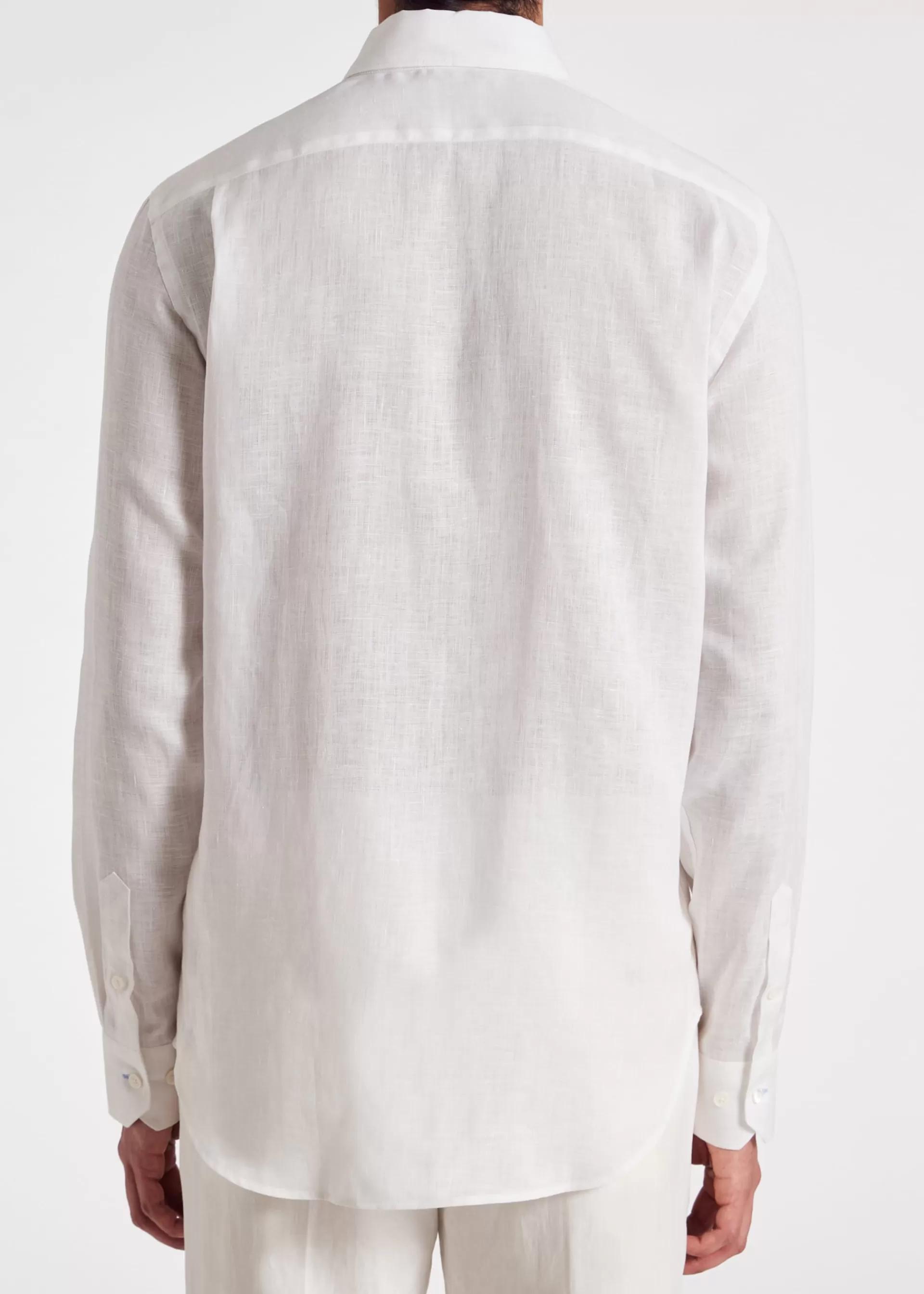 Slim-Fit Linen Shirt>Paul Smith Sale